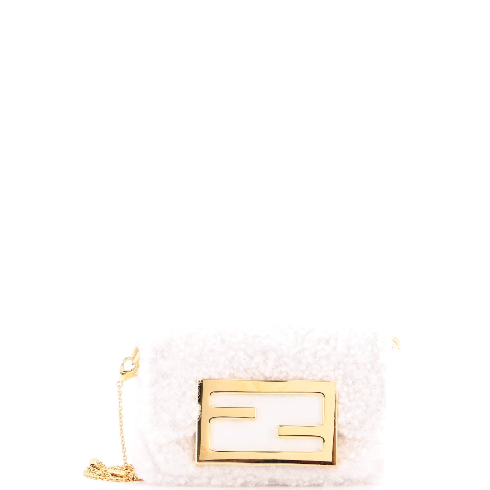 Fendi Chain Baguette Charm Bag Size ONE SIZE - 1 Thumbnail