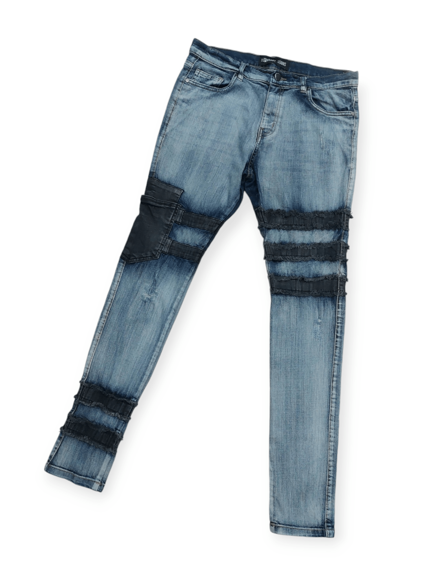 Other Legendary Status Hagi Strip Jeans Size US 30 / EU 46 - 2 Thumbnail