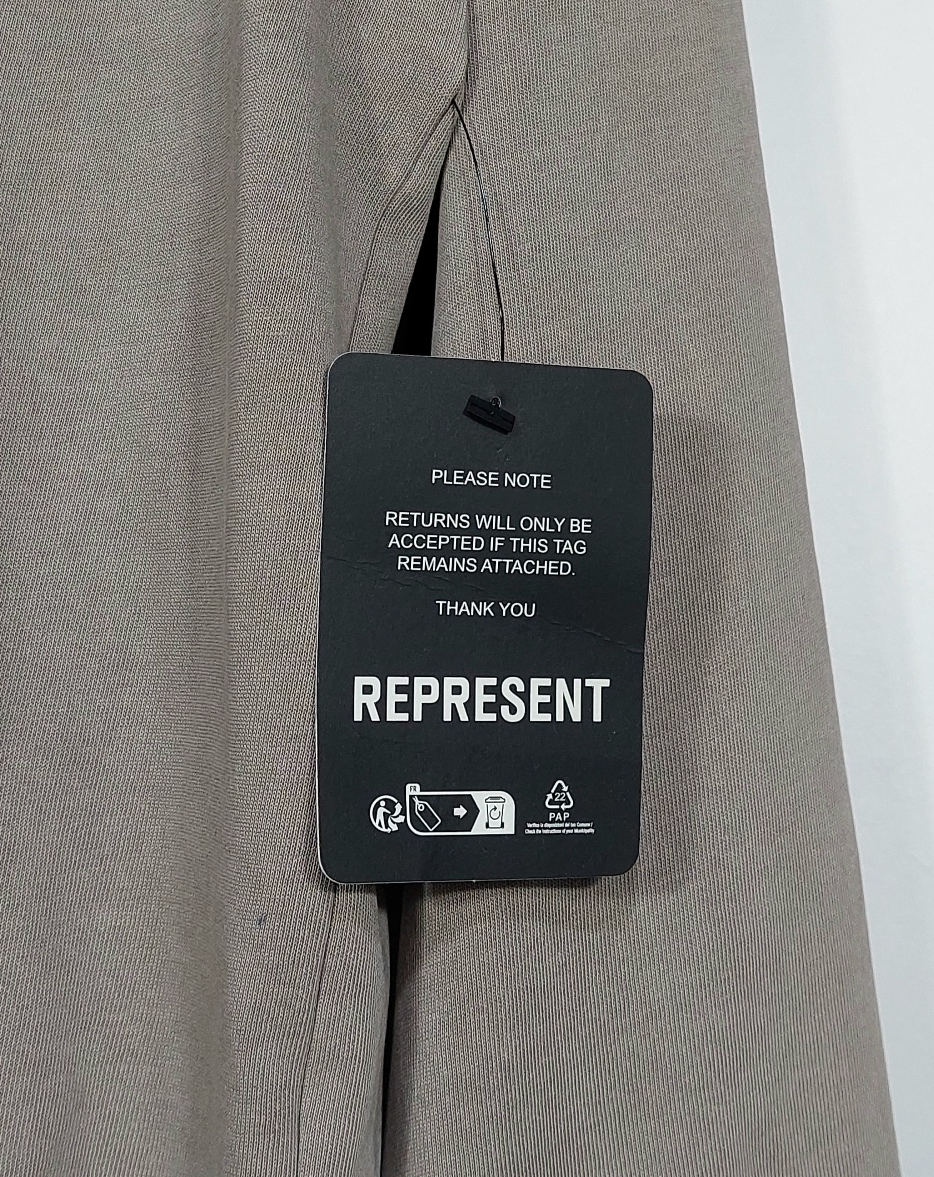 Represent Clo. patron of the club LS tshirt - mudstone S Size US S / EU 44-46 / 1 - 5 Thumbnail