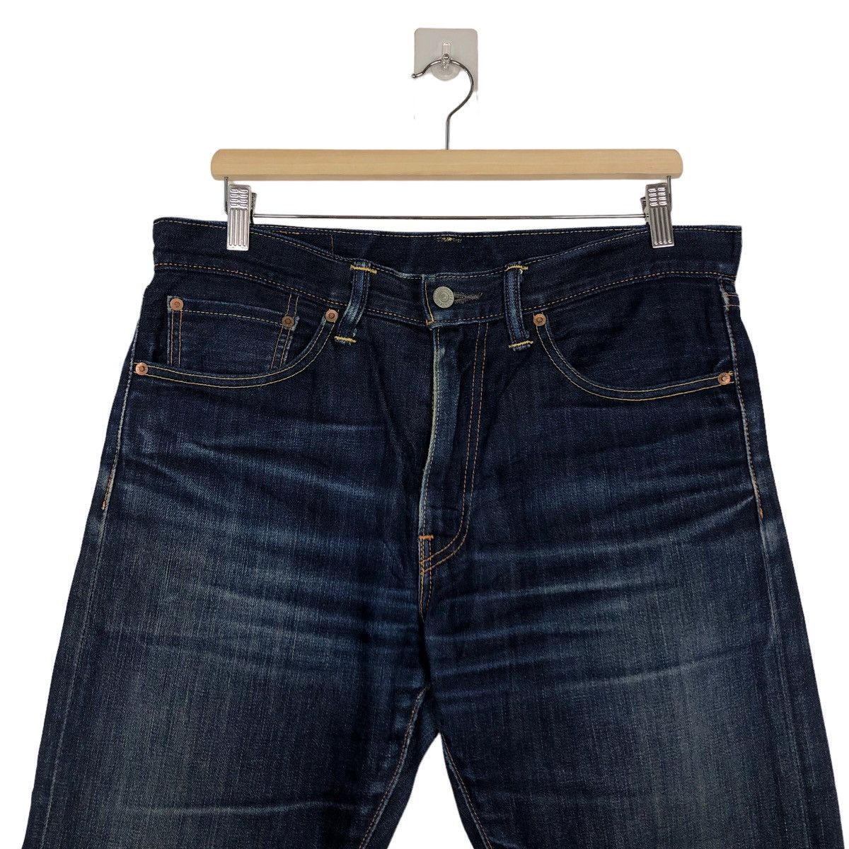 Levi's 🔥RARE 90’s VINTAGE LEVI’S DENIM JEANS STRAIGHT CUT Size US 36 / EU 52 - 3 Thumbnail