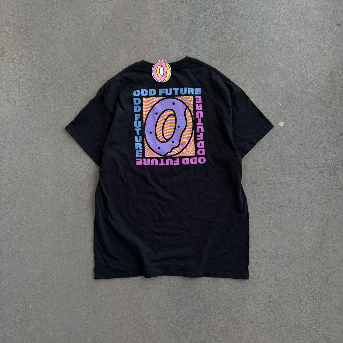 Golf Wang × Odd Future 2015 ODD FUTURE Golf Wang Tyler the Creator Donut Zumiez Tee Size US L / EU 52-54 / 3 - 1 Thumbnail