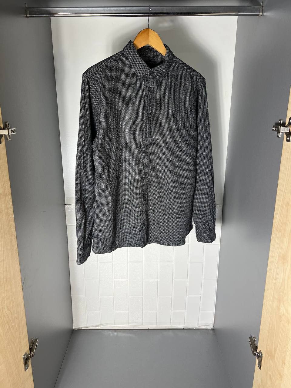 Allsaints VINTAGE ALLSAINTS FLANNEL DESIGNER SHIRT CASUAL JAPANESE Y2K Size US M / EU 48-50 / 2 - 3 Thumbnail