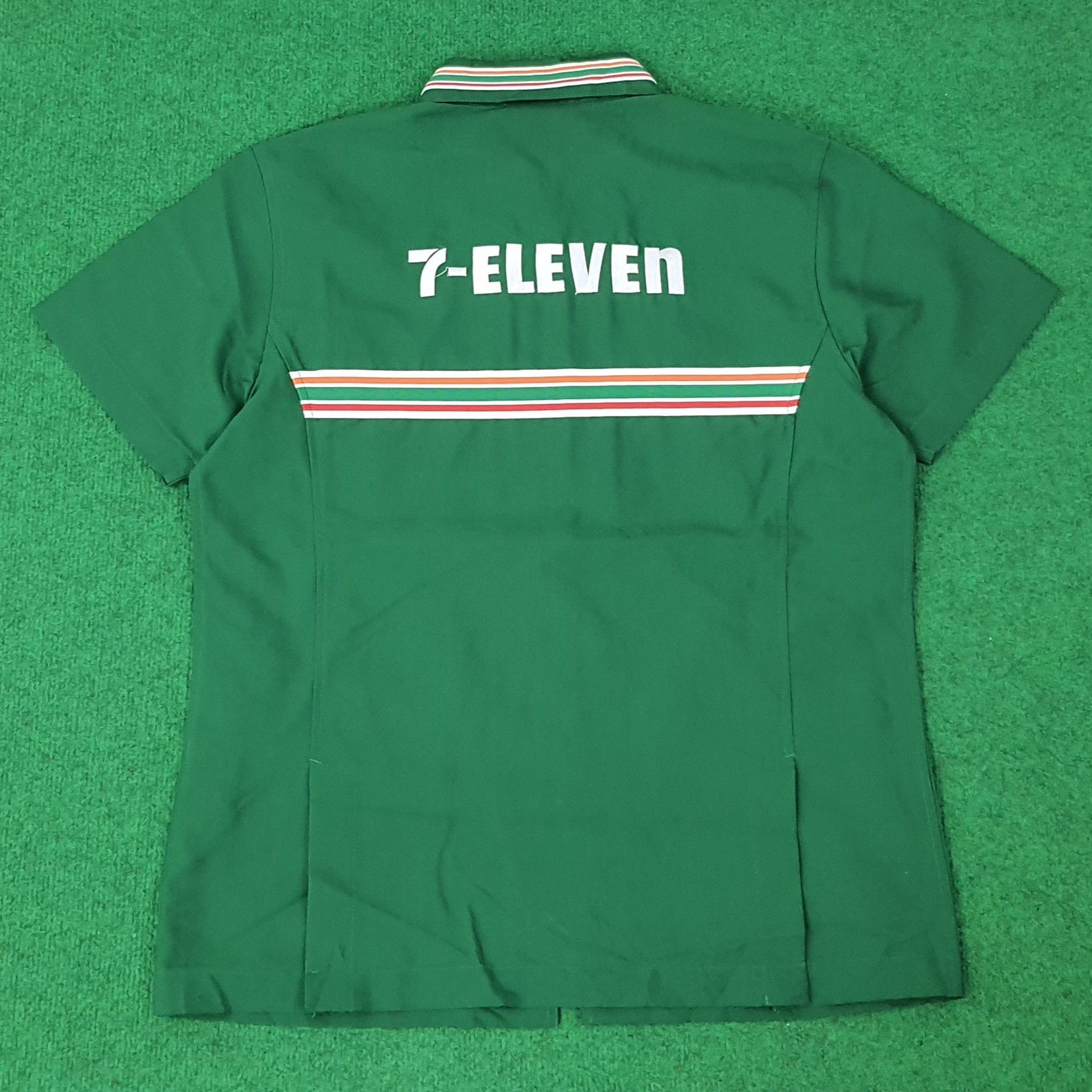 Japanese Brand Vintage 7 Eleven Japan Staff Uniform Jacket C223N16 Size S / US 4 / IT 40 - 1 Thumbnail