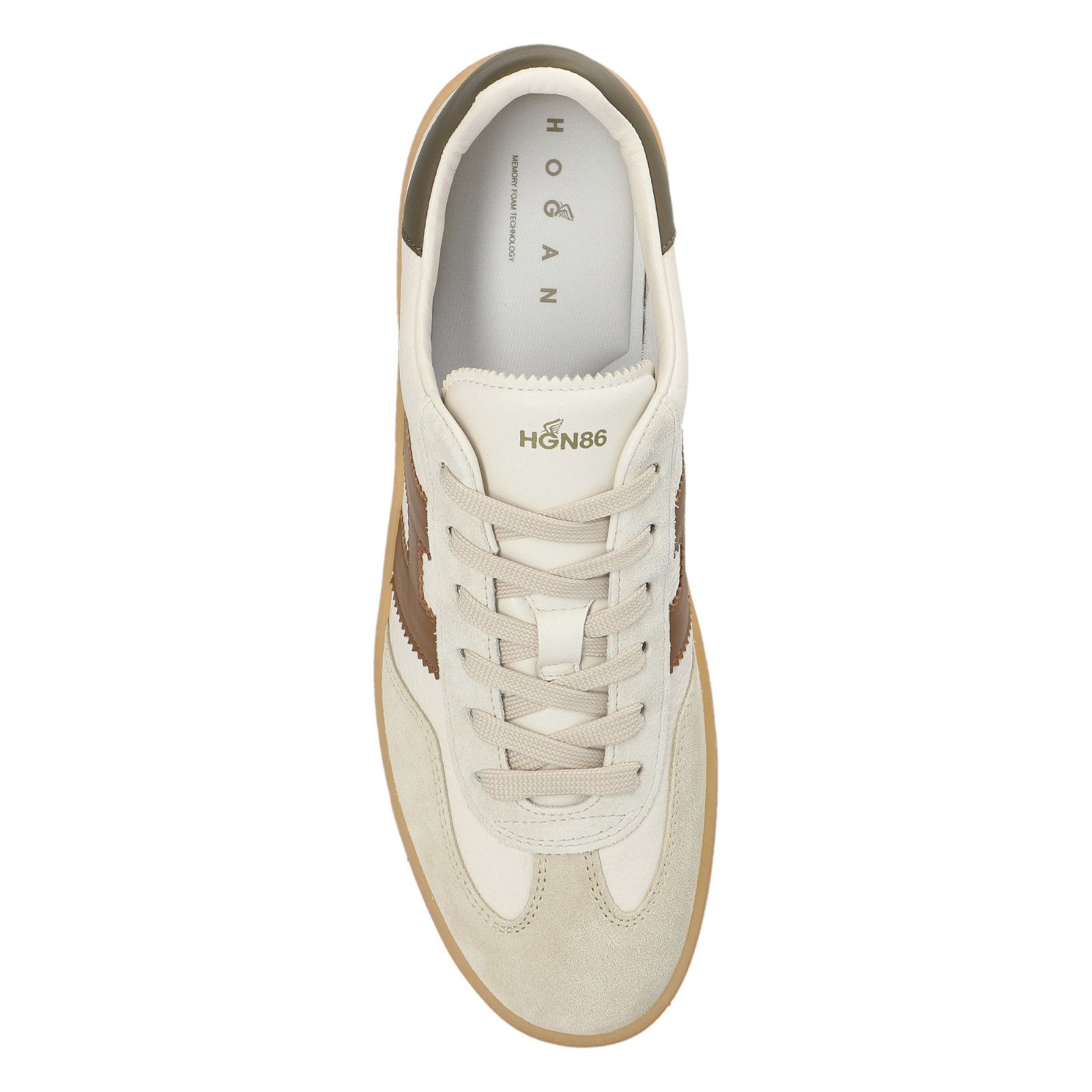 Hogan HOGAN Cool Beige Suede Sneakers New & Authentic (Men's size: Size US 11 / EU 44 - 4 Thumbnail