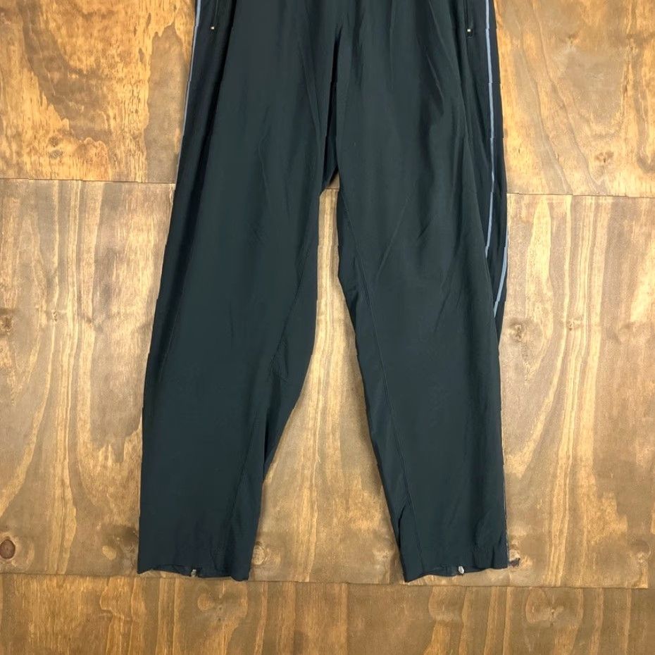 Nike VINTAGE Nike Mens Pants Black Pull On Dri Fit Zip Up Ankle Performance Stretch L Size US 31 - 3 Thumbnail