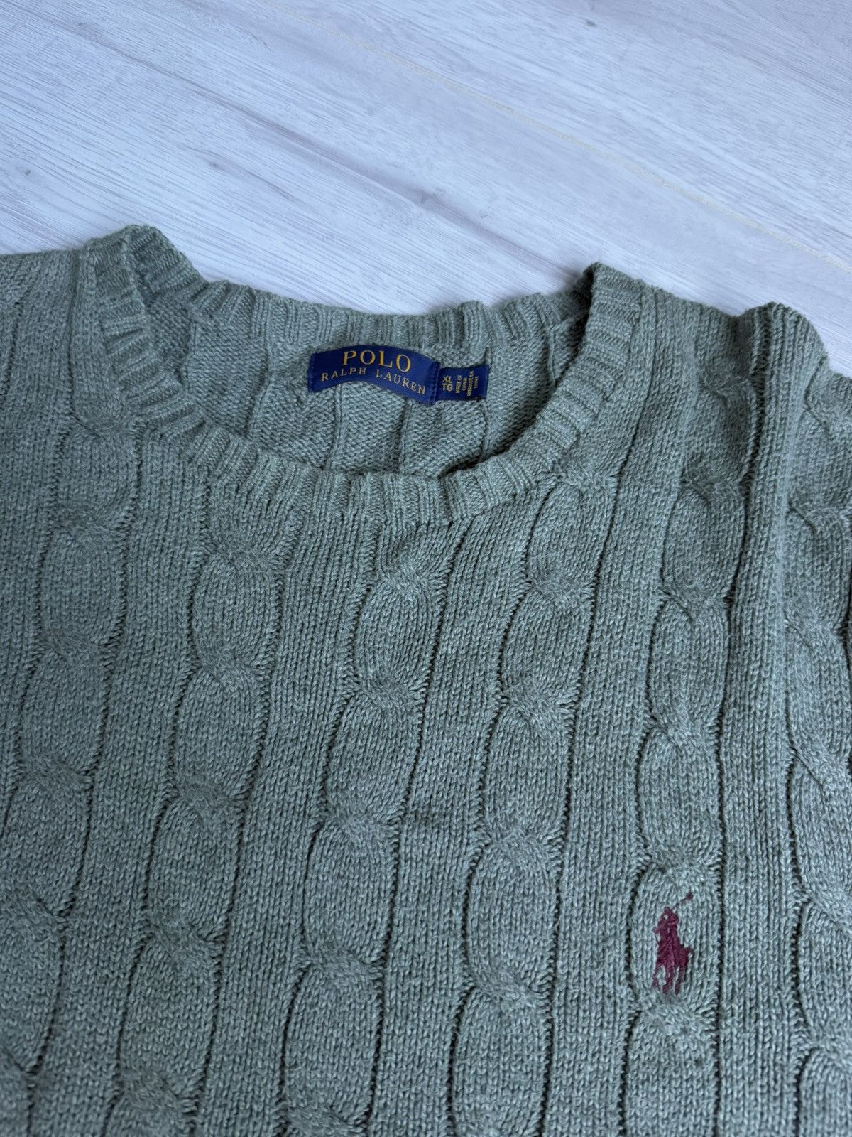Polo Ralph Lauren Polo Ralph Lauren Knit Sweater Size US XL / EU 56 / 4 - 6 Thumbnail