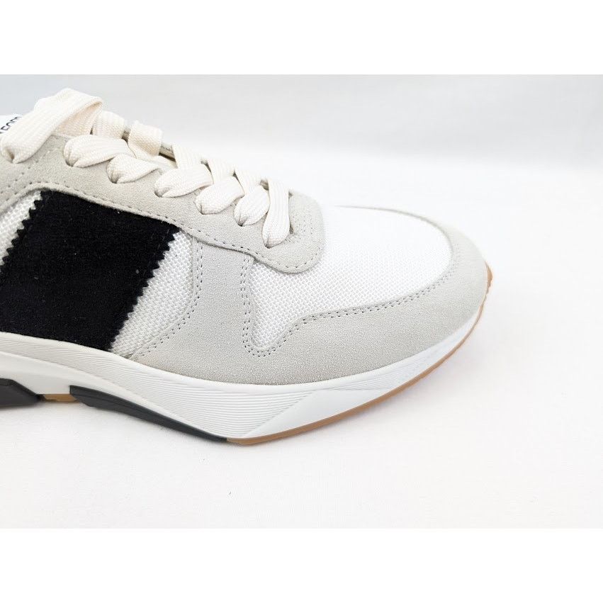 Tom Ford o1rshd1 Low-Top Sneakers in White/Black Size US 9 / EU 42 - 3 Thumbnail
