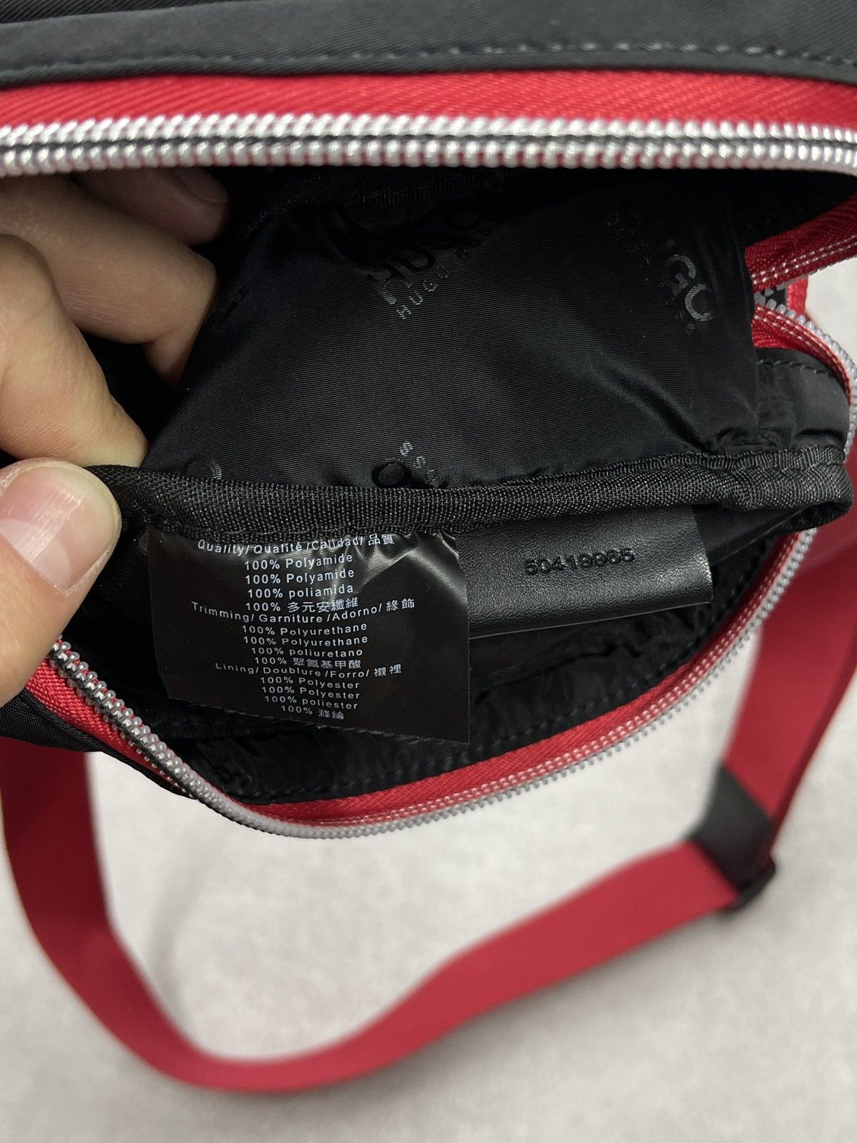 Hugo Boss Mens Boss Hugo Boss Record E Cross Body Bag Black Size ONE SIZE - 12 Thumbnail