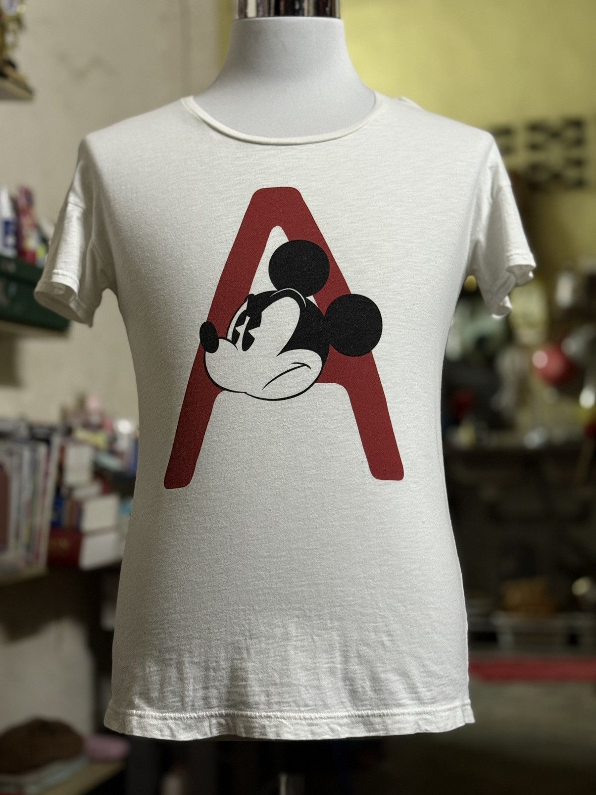 Undercover × Uniqlo Archival Uniqlo x Undercover (UU) Mickey Mouse "Star Eye" Size L / US 10 / IT 46 - 1 Thumbnail