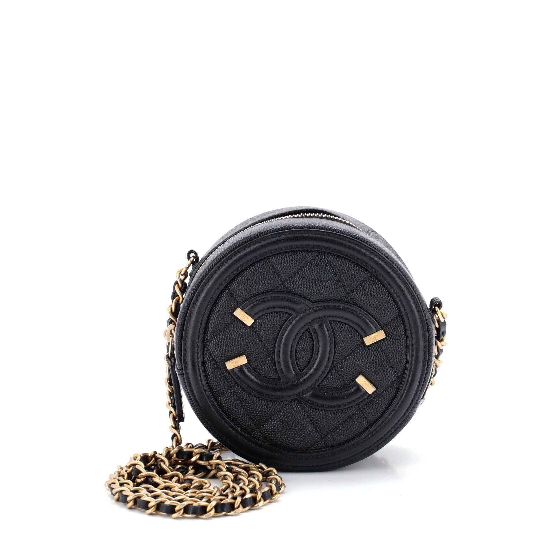 Chanel Filigree Round Clutch with Chain Size ONE SIZE - 1 Thumbnail