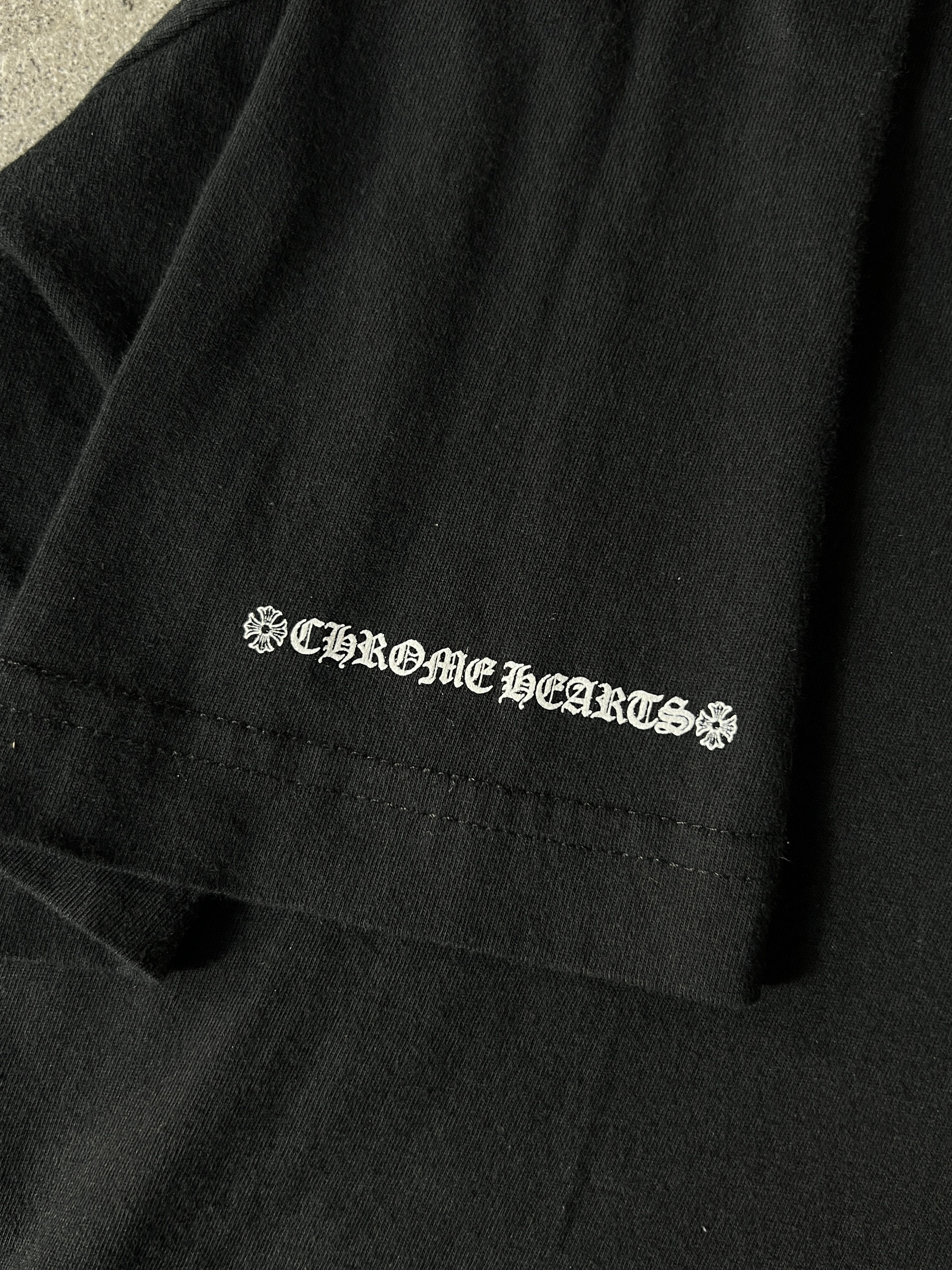 Chrome Hearts Chrome Hearts Snowflake Back Logo Tee Black Medium Size US M / EU 48-50 / 2 - 4 Thumbnail