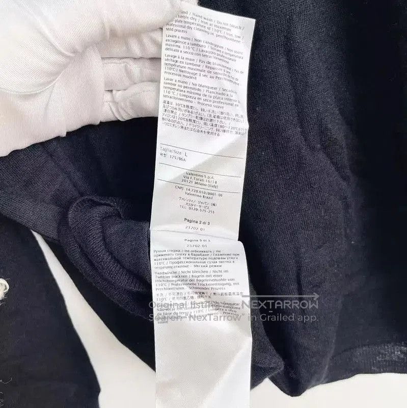 Valentino Valentino Men's Black Pullover Sweater . Size US L / EU 52-54 / 3 - 9 Thumbnail