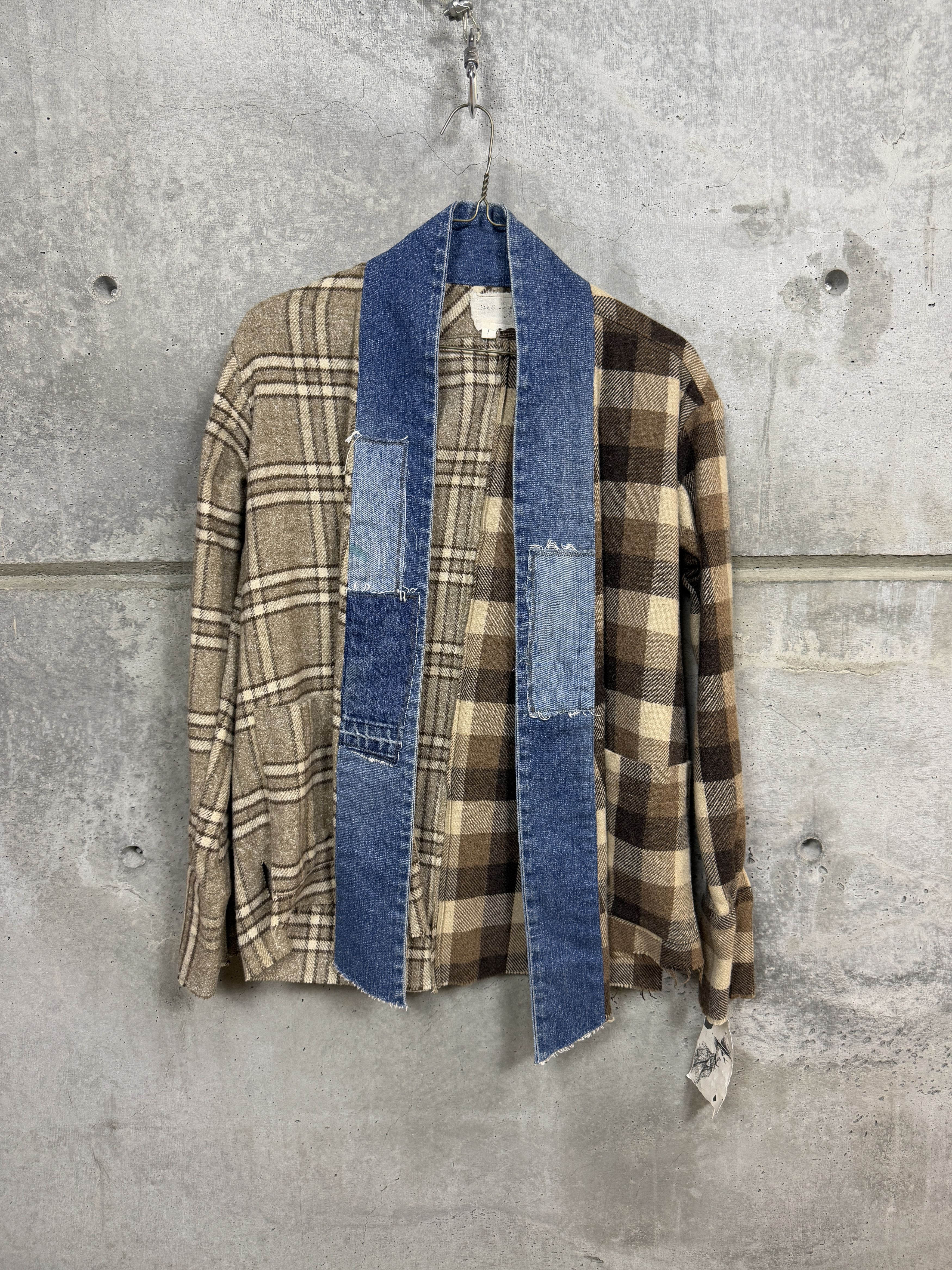 Greg Lauren Greg Lauren Brown Split GL 1 Kimono Jacket Size US S / EU 44-46 / 1 - 6 Thumbnail