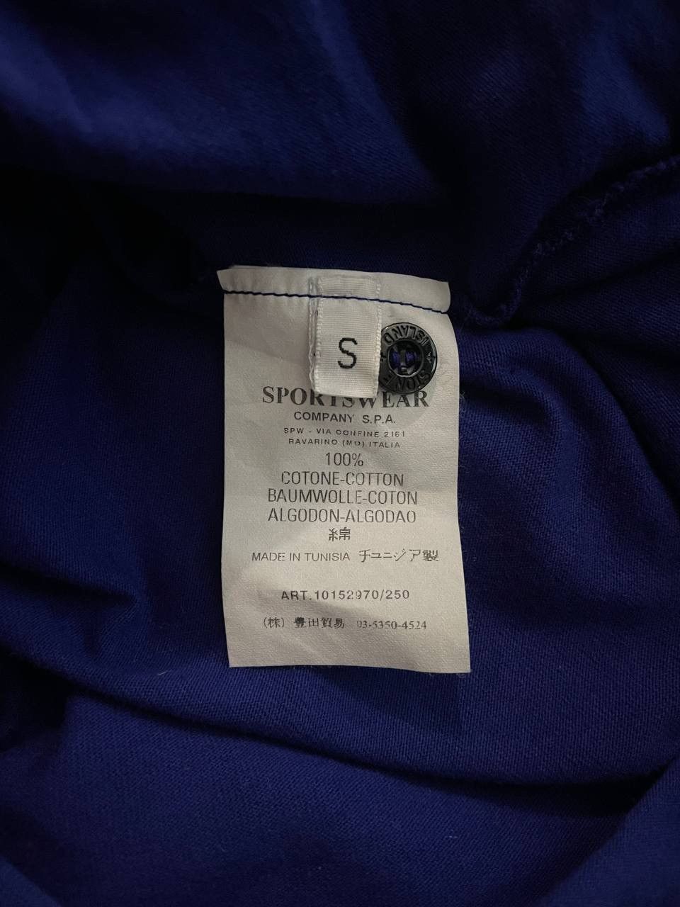 Stone Island Stone Island Polo Tee T Shirt Navy Size US S / EU 44-46 / 1 - 10 Thumbnail