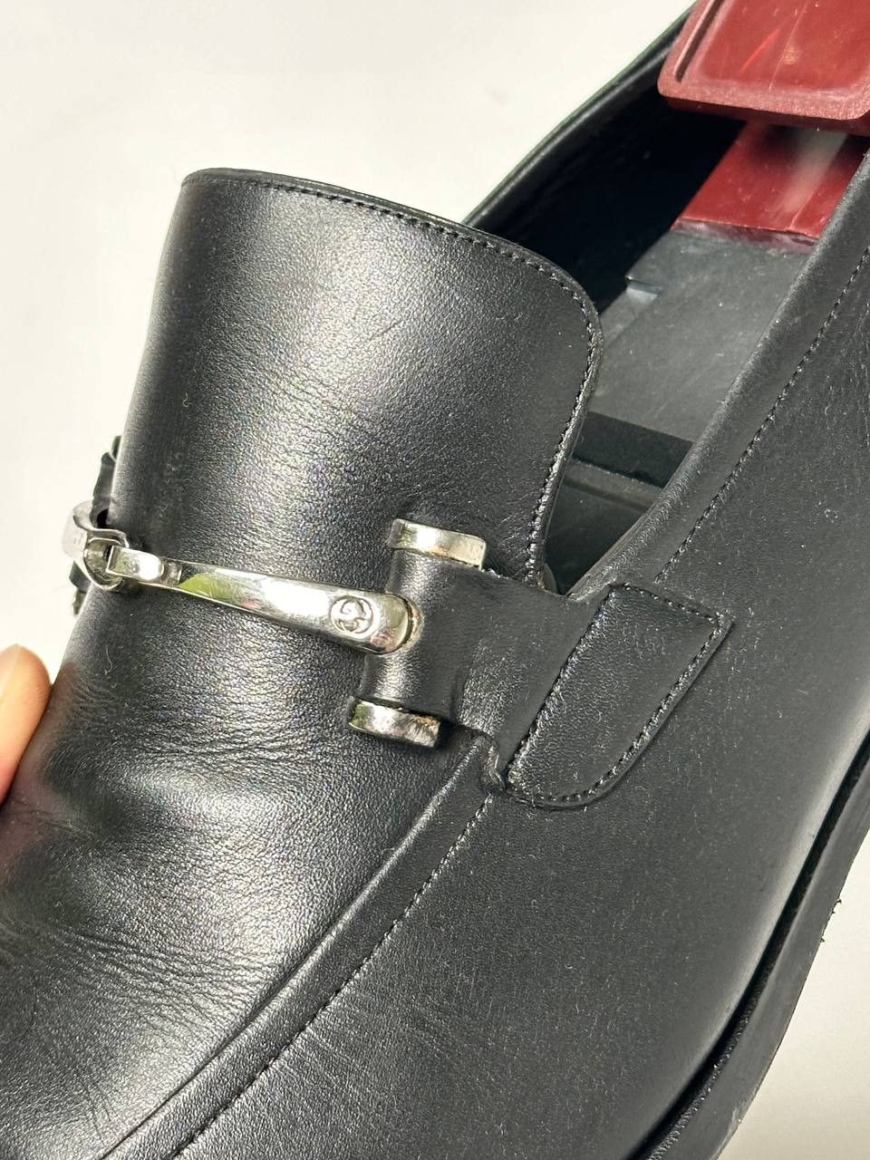 Gucci Gucci 00s By Tom Ford Horsebit Black Leather Loafer Size US 9 / EU 42 - 25 Thumbnail