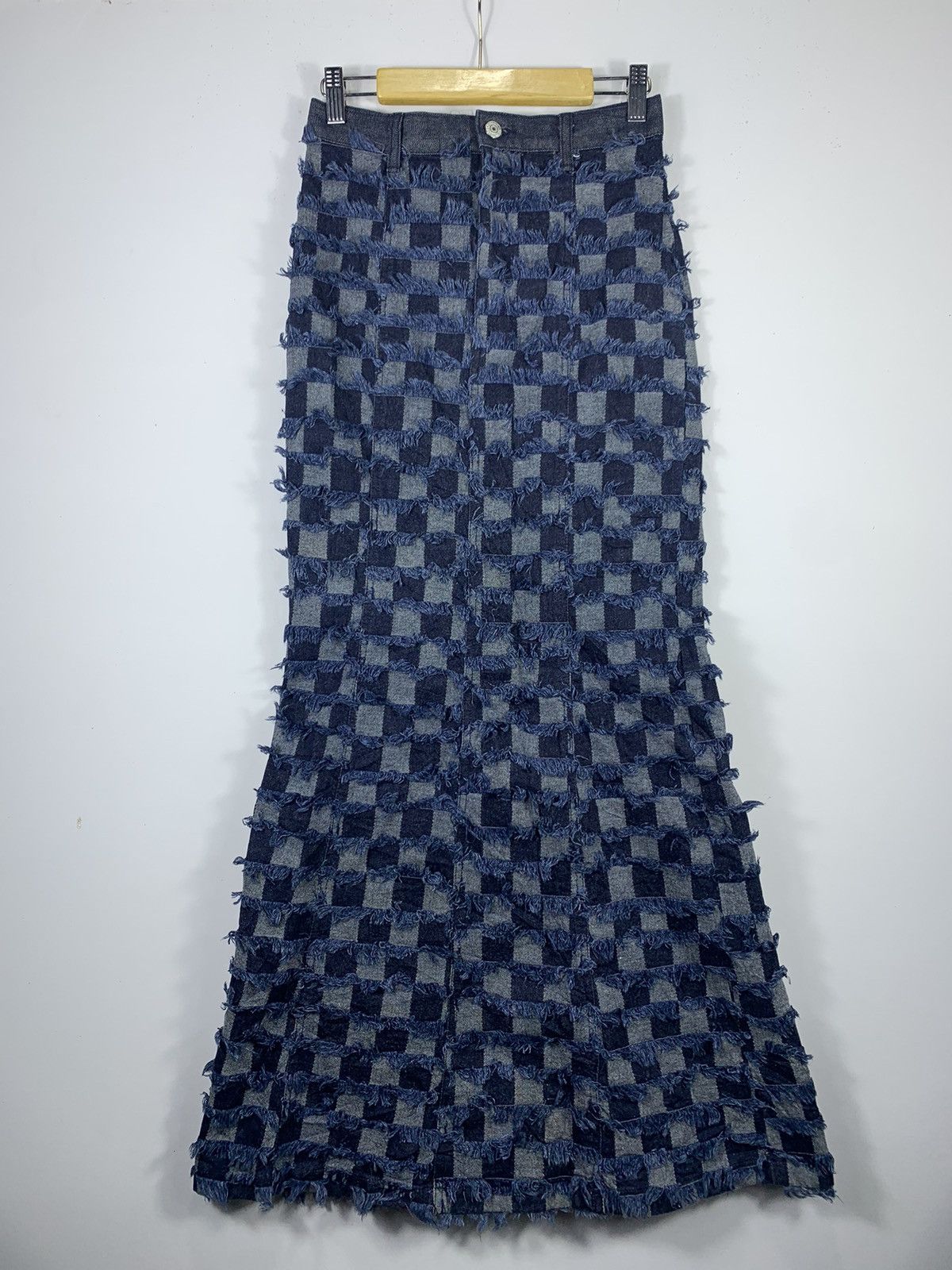 If Six Was Nine × KMRii × Other Nicolas Lee Onyx Skirt Denim