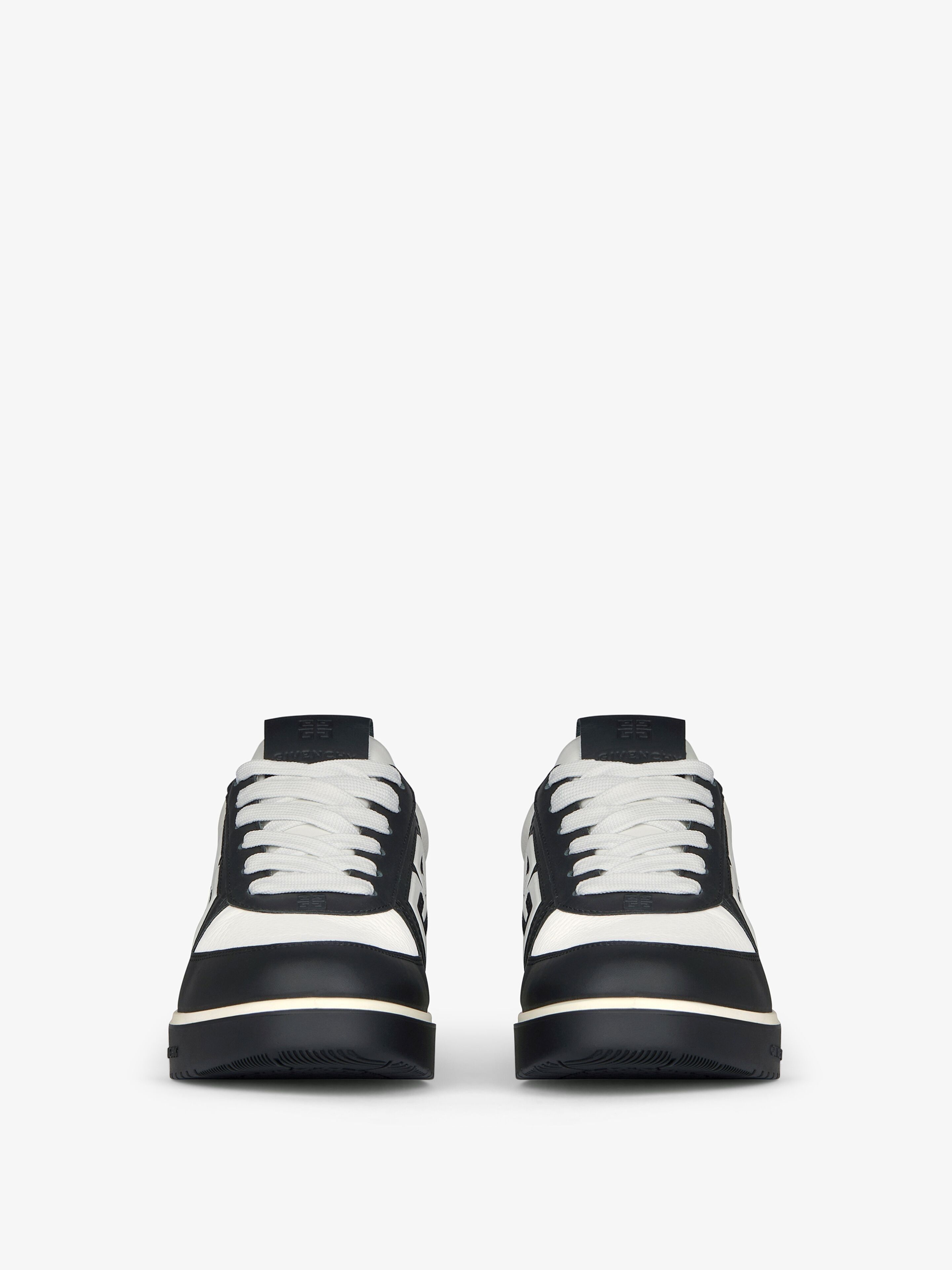 Givenchy o1lv12m1025 G4 Low Top Sneakers in Black/White Size US 13 / EU 46 - 5 Thumbnail