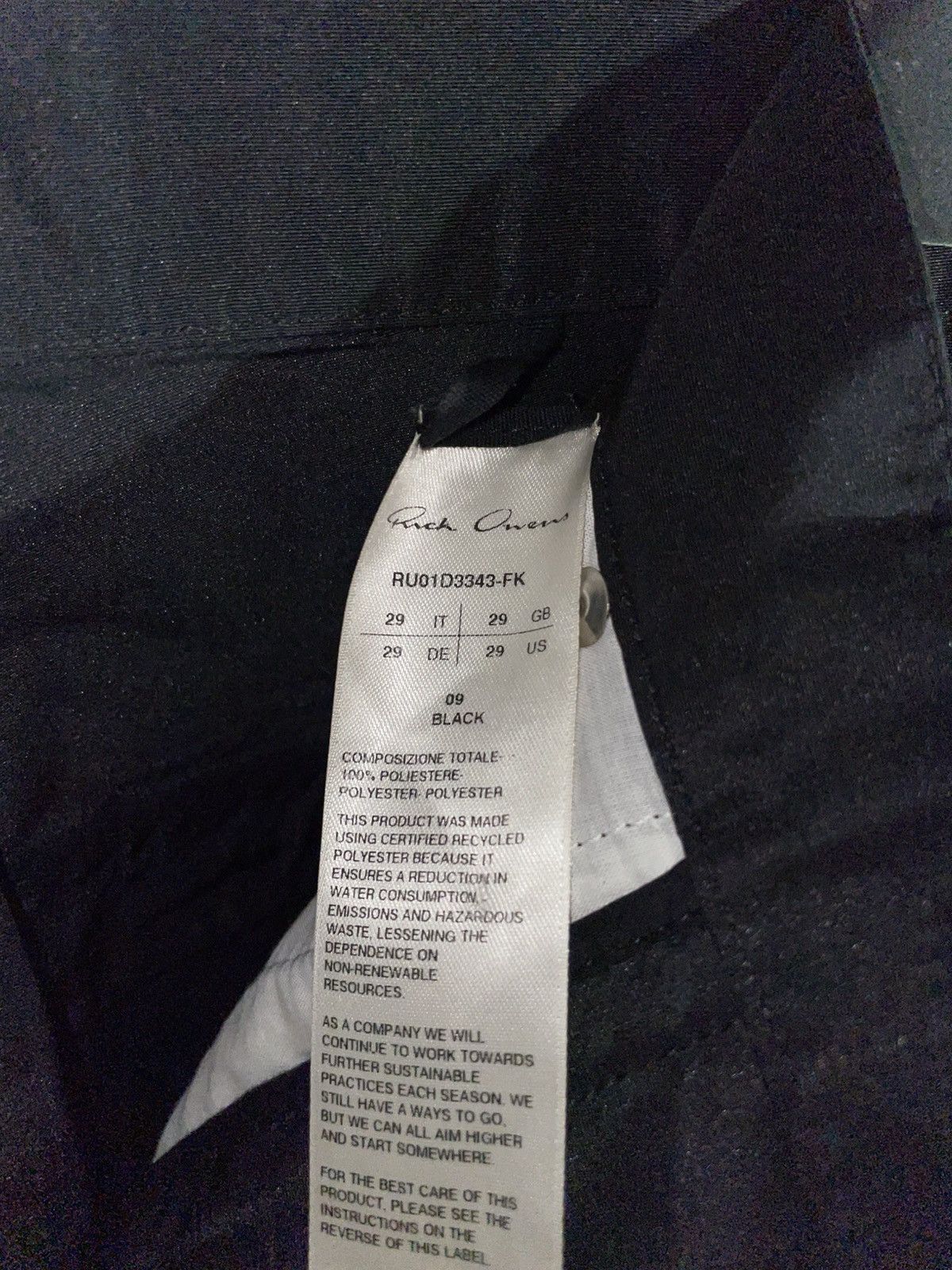 Rick Owens Rick Owens Bolan Banana Pant Lido SS24 Size US 29 - 5 Thumbnail