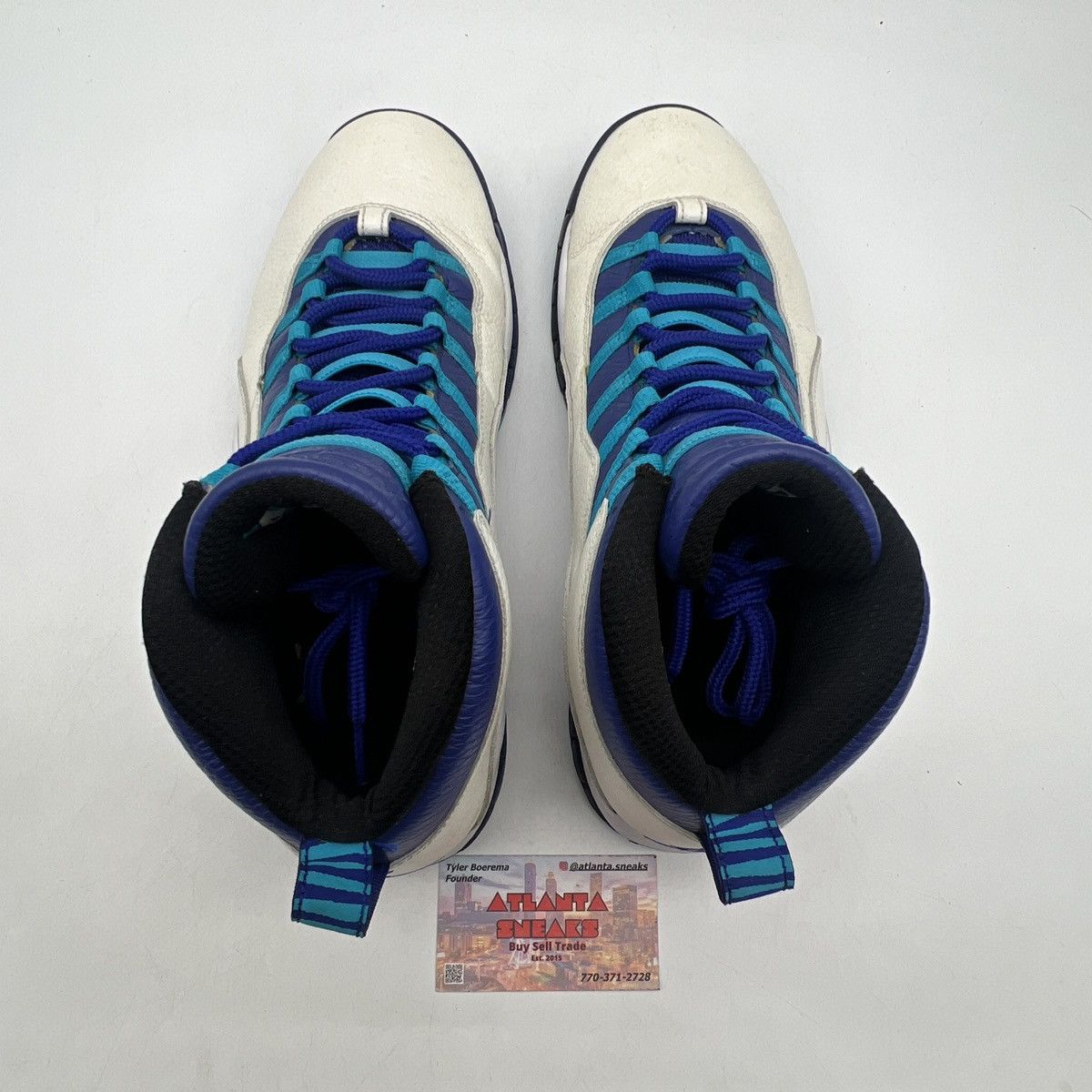 Jordan Brand Air Jordan 10 charlotte hornets Size US 12 / EU 45 - 6 Thumbnail
