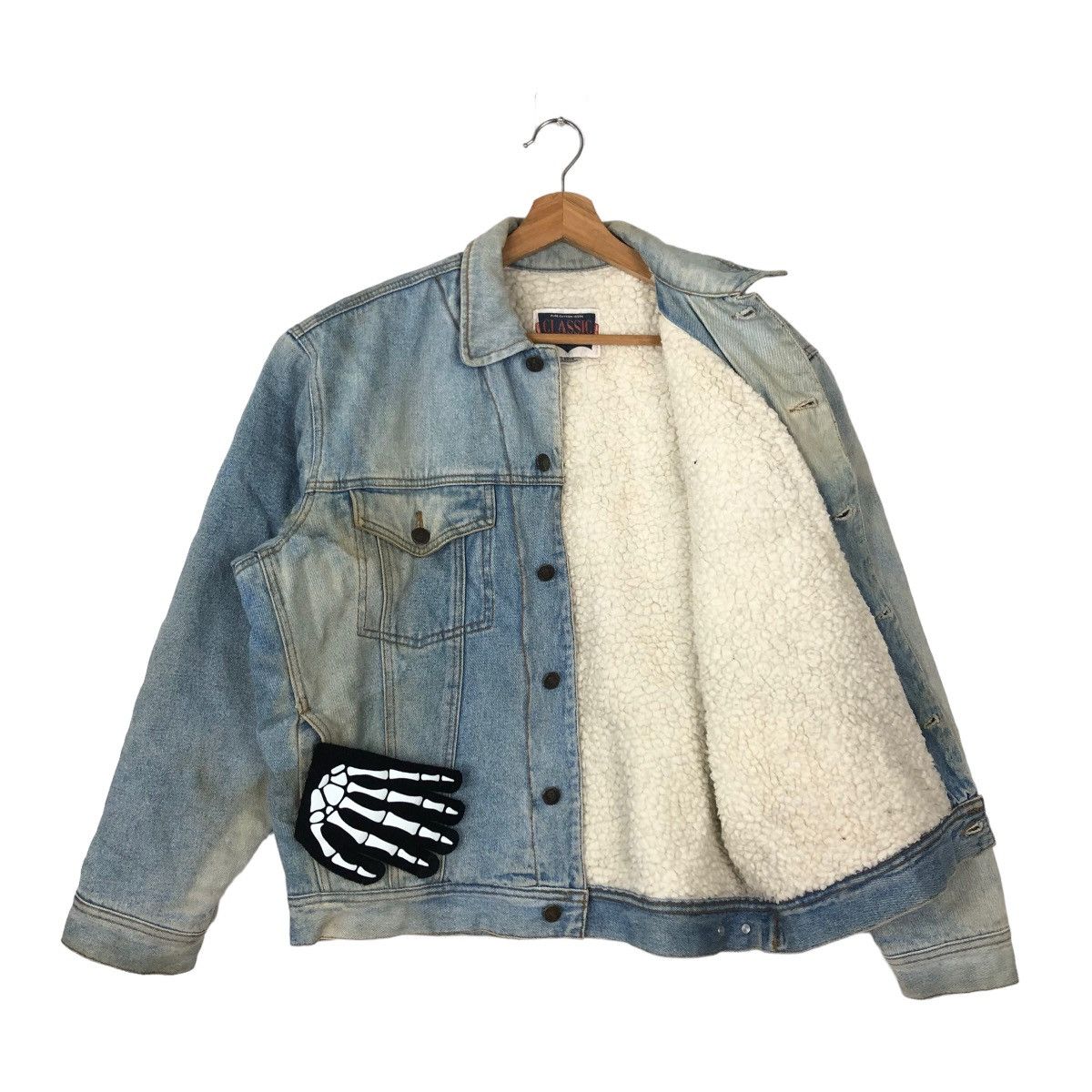 Japanese Brand 🔥VINTAGE TRUCKER DENIM JACKET CLASSIC TASS FENDER Size US L / EU 52-54 / 3 - 8 Thumbnail