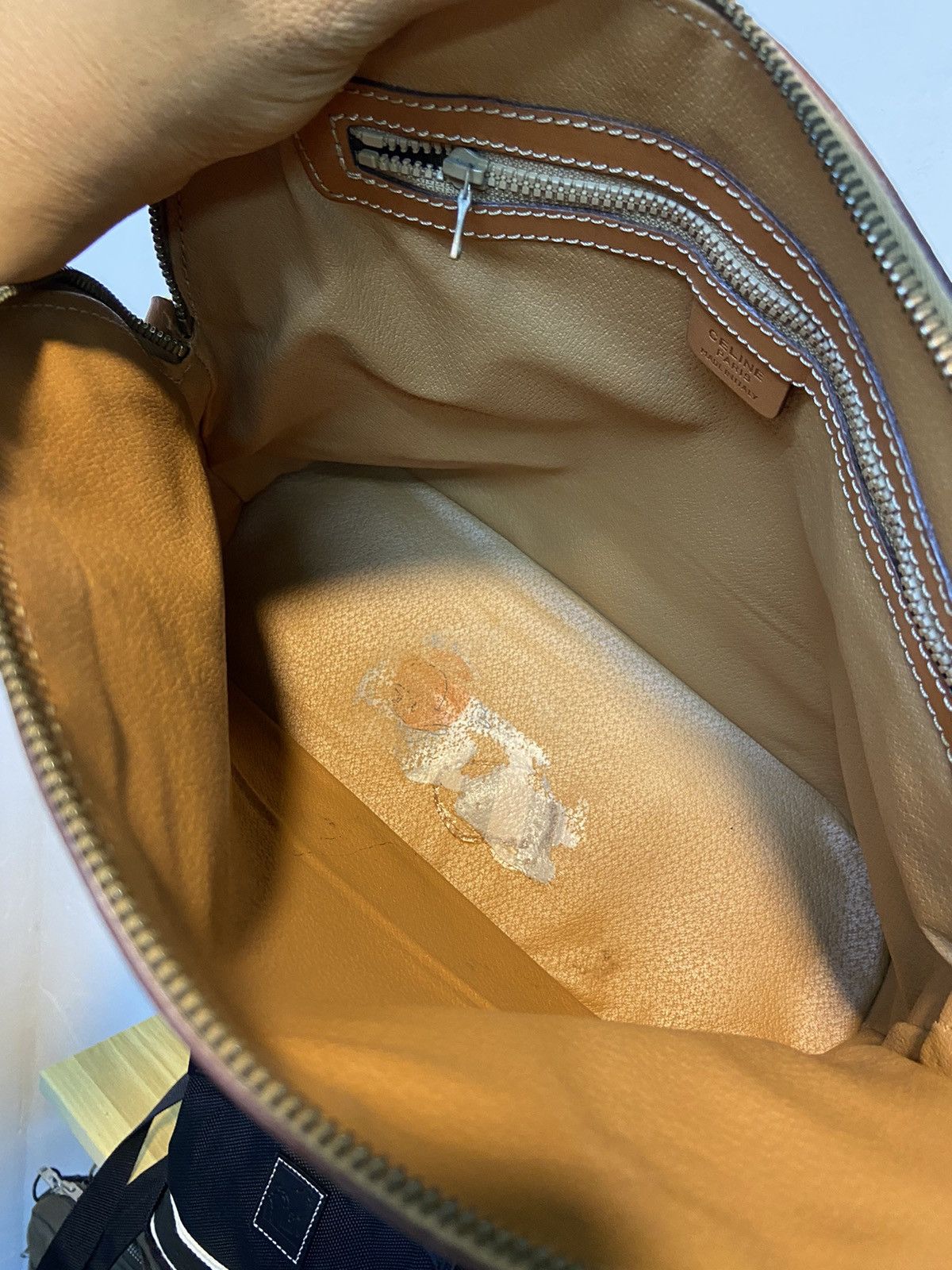 Celine ❗️LAST DROP ❗️Celine Macadam Canvas Handbag Brown Coated Size ONE SIZE - 6 Thumbnail