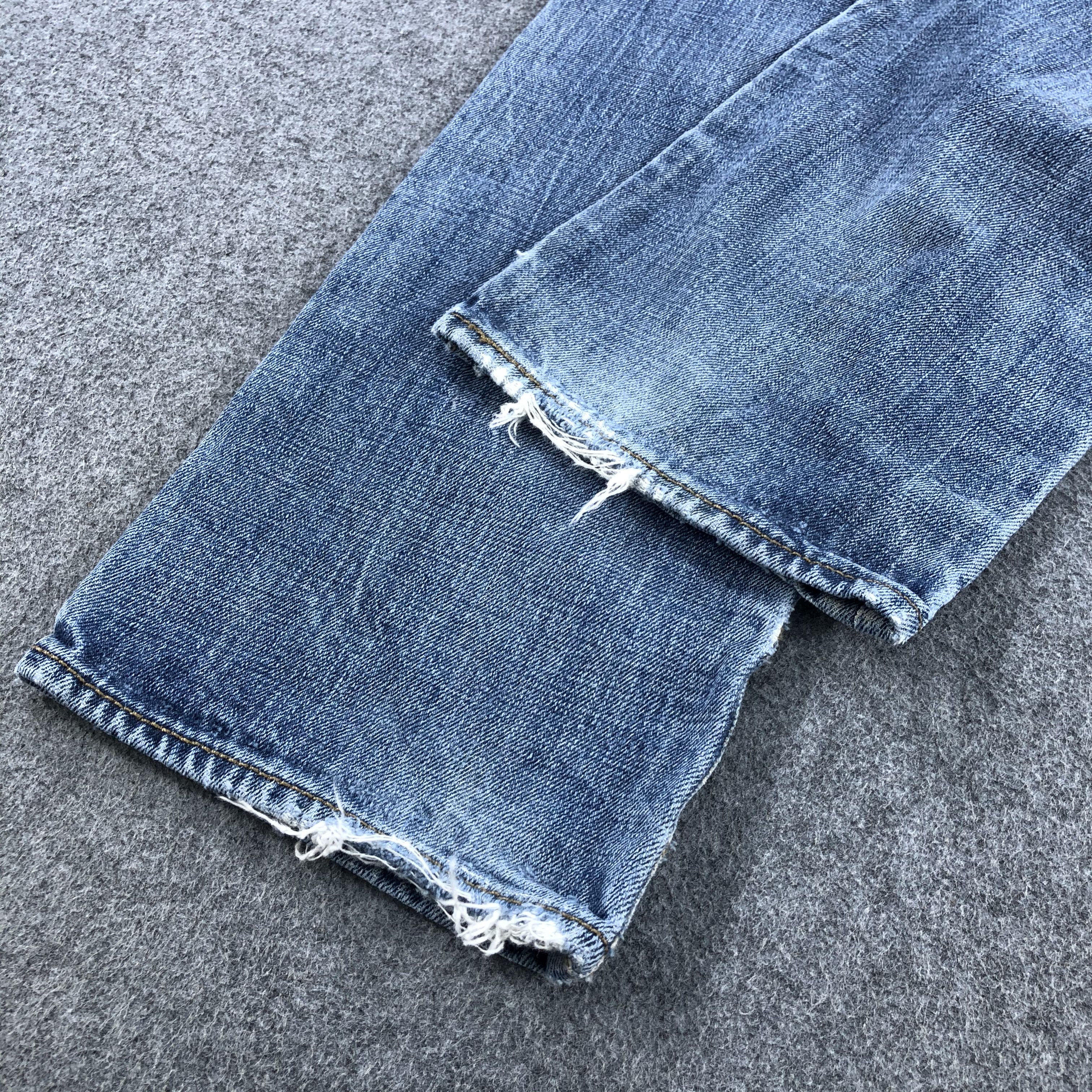 Levi's Vintage Blue Wash Levis 501 Jeans-JM2073 Size US 34 / EU 50 - 4 Thumbnail