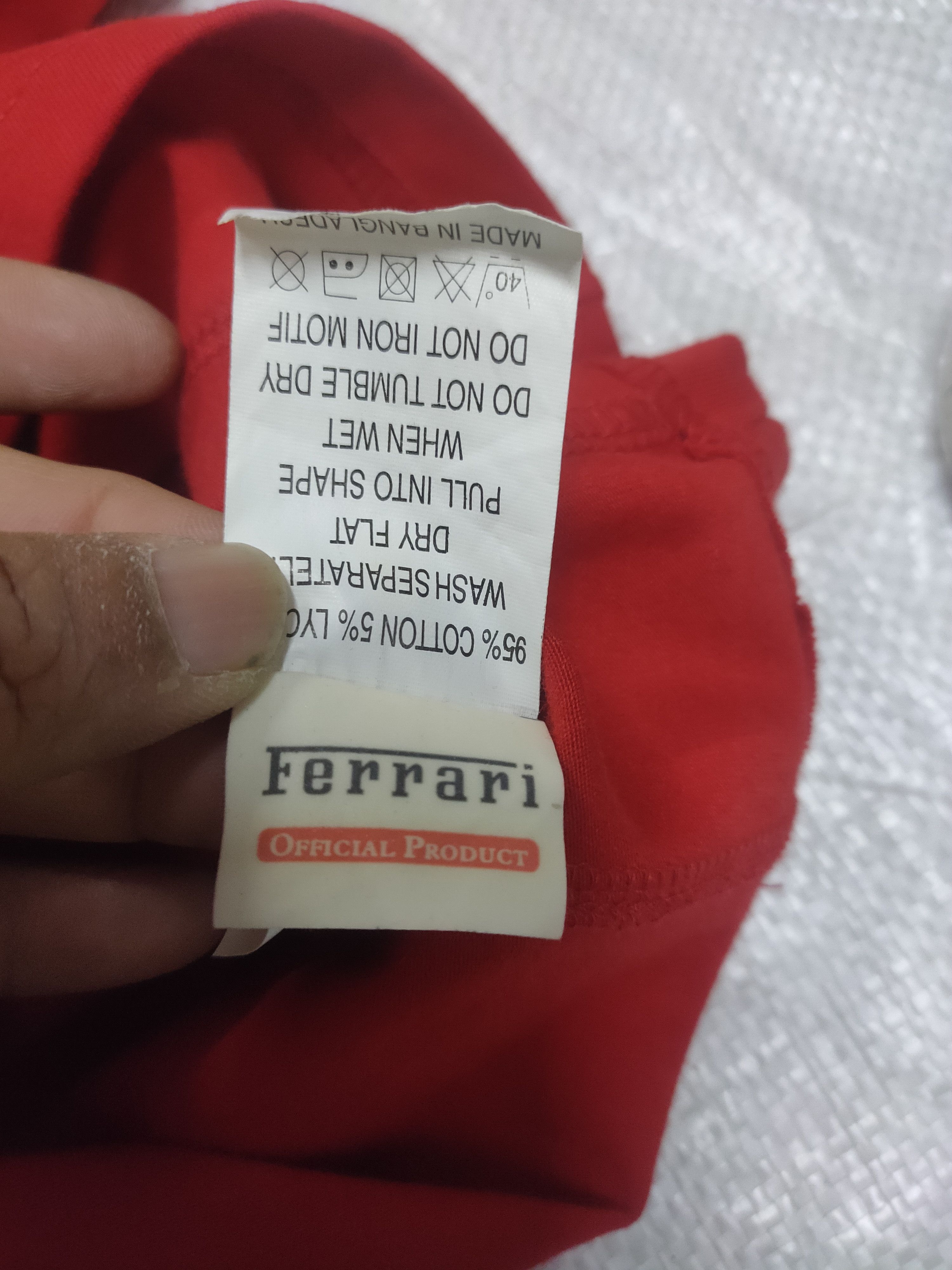 Ferrari Ferrari official stretch tshirt Size XS / US 0-2 / IT 36-38 - 4 Thumbnail