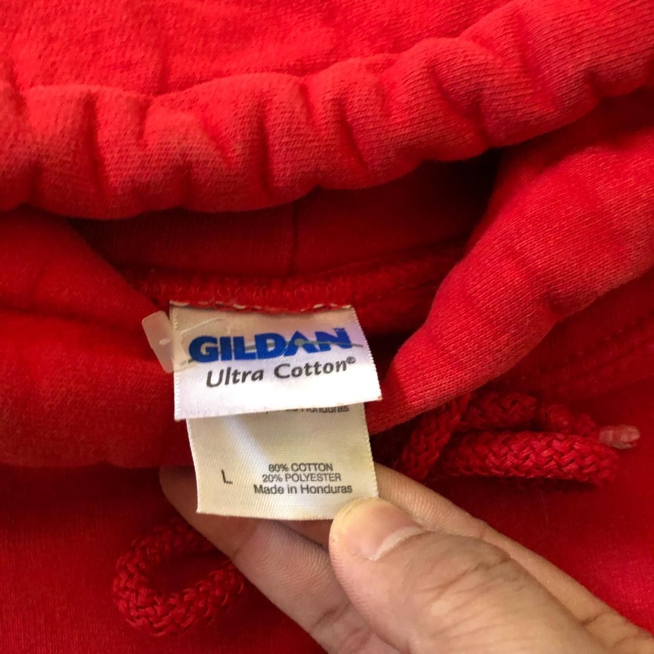 Gildan Red St. John's Hoodie, L Size US L / EU 52-54 / 3 - 4 Thumbnail