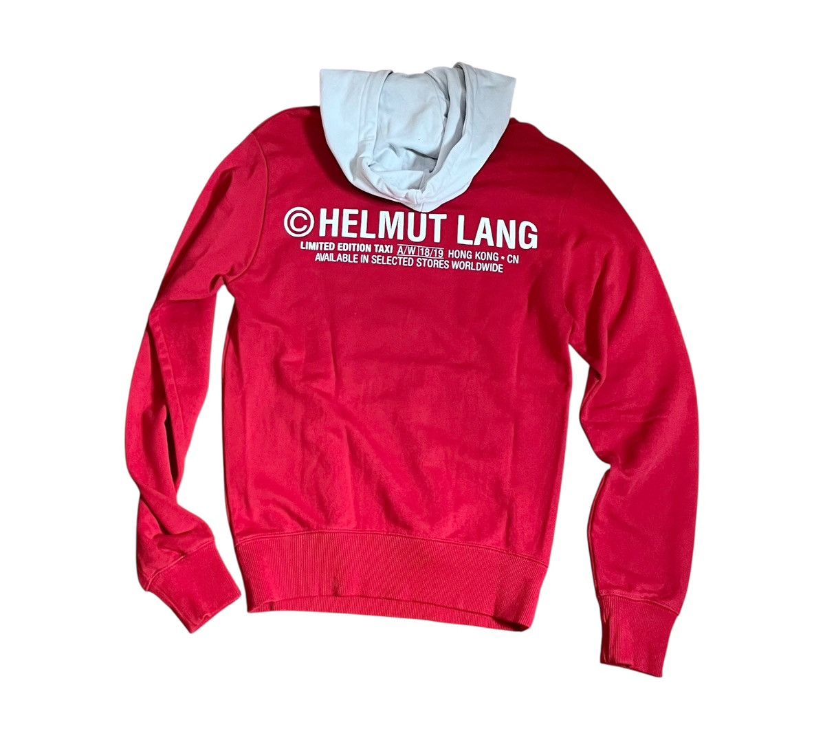 Helmut Lang Helmut lang iconic taxi two tone hoodie Size US S / EU 44-46 / 1 - 8 Thumbnail