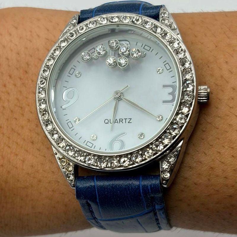 Other Blue & Silver Quartz Watch Size ONE SIZE - 2 Thumbnail
