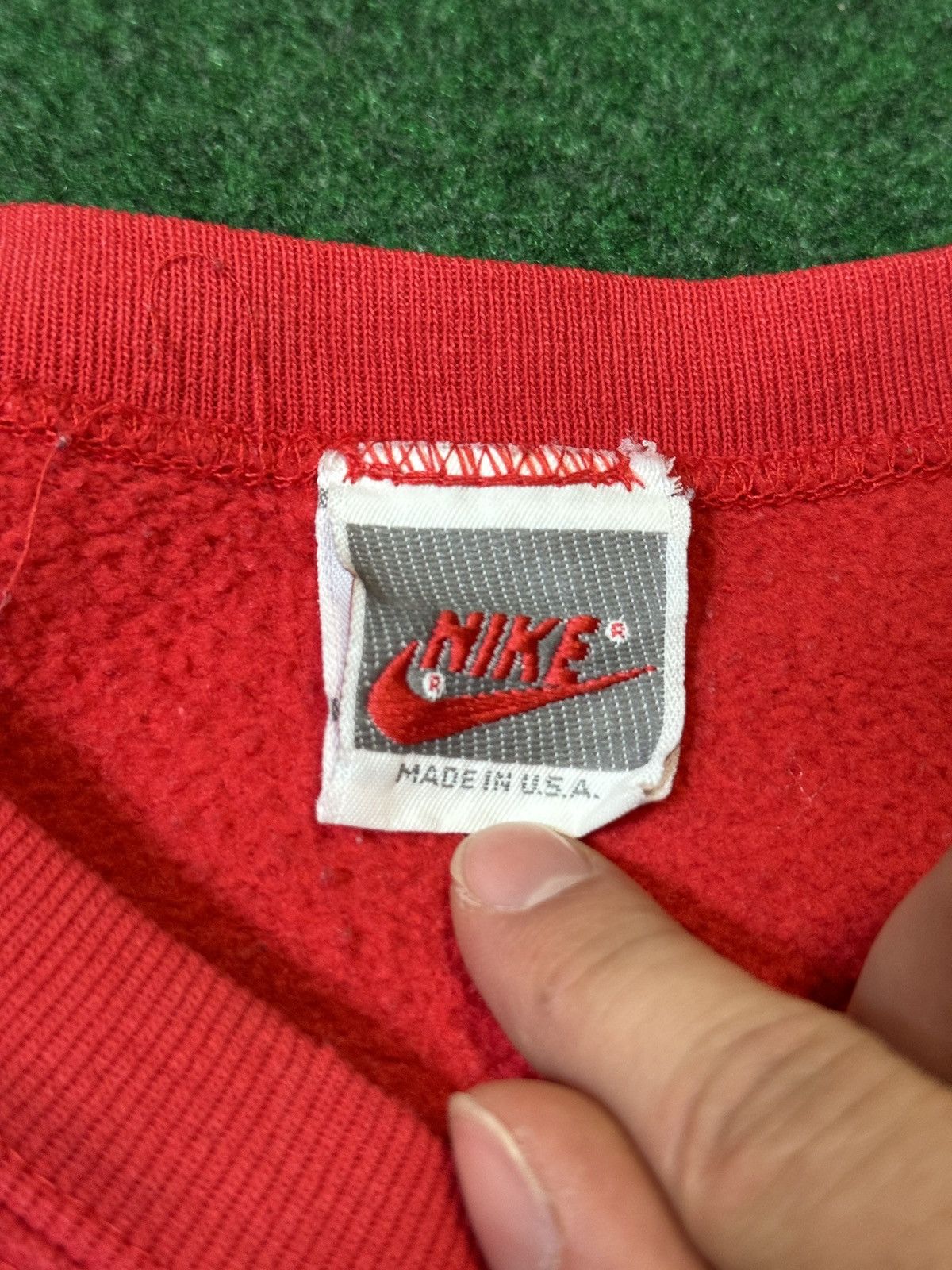 Jordan Brand × Nike × Vintage Vintage 80s Nike Air Jordan Flight OG Crewneck Sweatshirt Size US M / EU 48-50 / 2 - 3 Thumbnail
