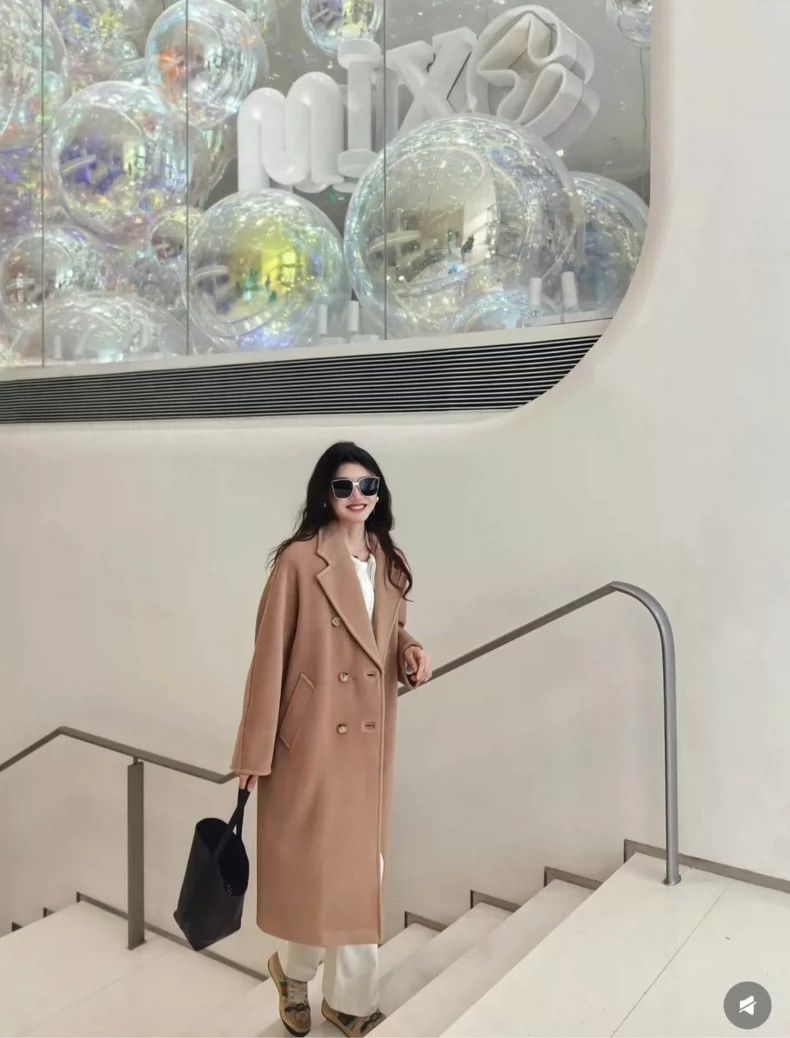 Max Mara Max Mara 101801 Classic Camel Wool Coat Size S / US 4 / IT 40 - 5 Thumbnail