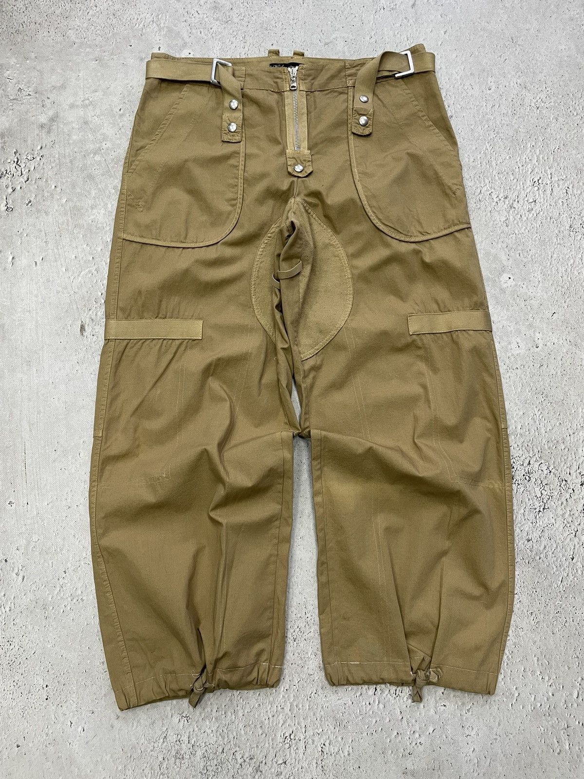 Baggy cropped pants vintage workwear junya watanabe style
