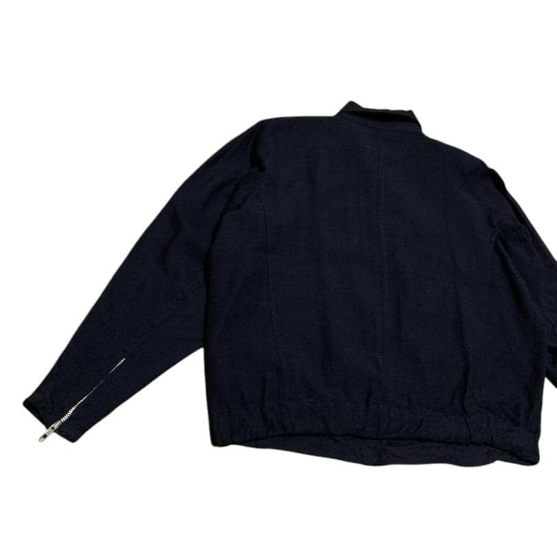Yohji Yamamoto Yohji Yamamoto YS Cottonning Workshop Wool Bomber Jacket Size US M / EU 48-50 / 2 - 5 Thumbnail