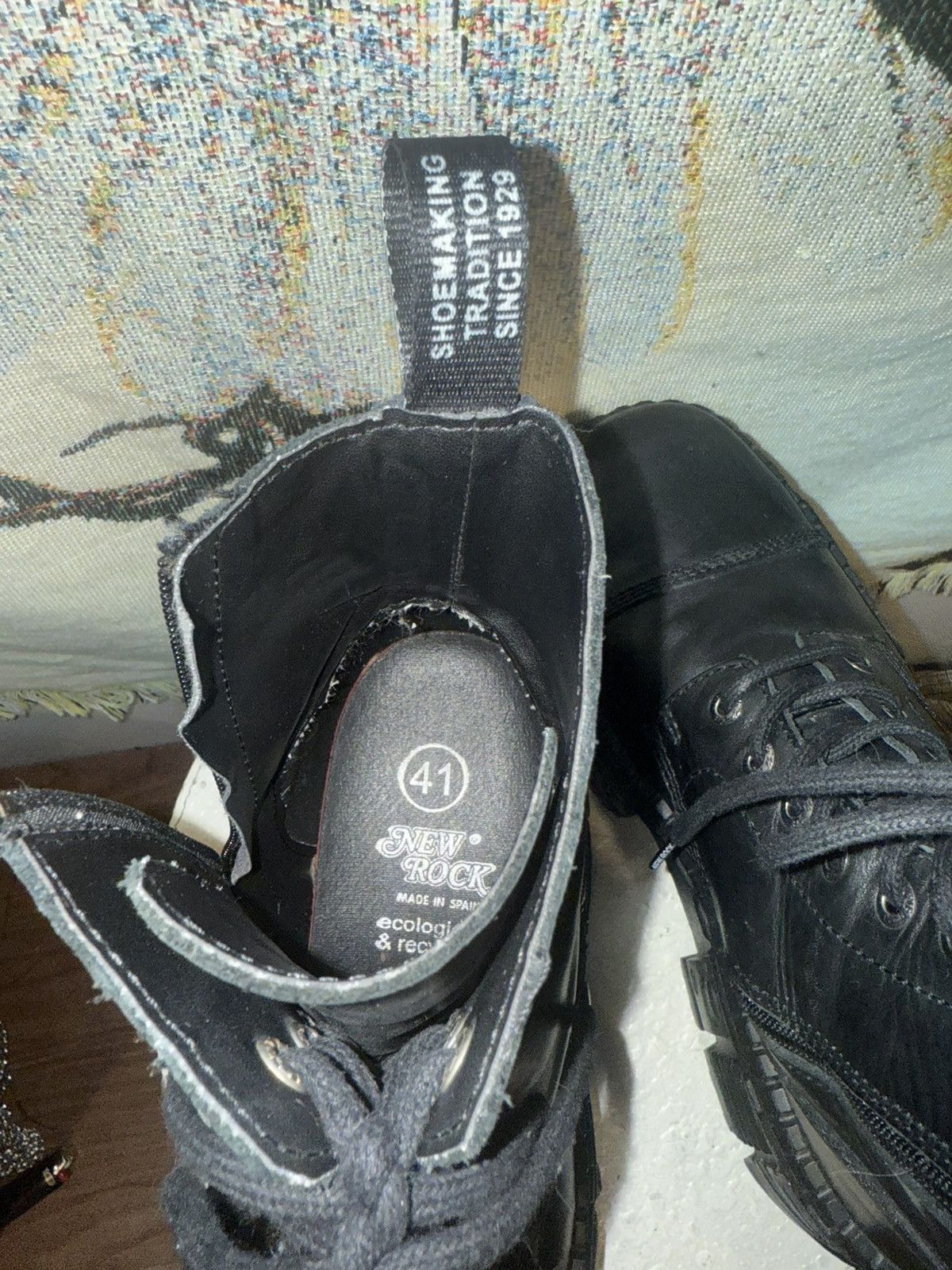 New Rock New Rock M-WALL083C-S5 Platform Boots Size US 8 / EU 41 - 5 Thumbnail