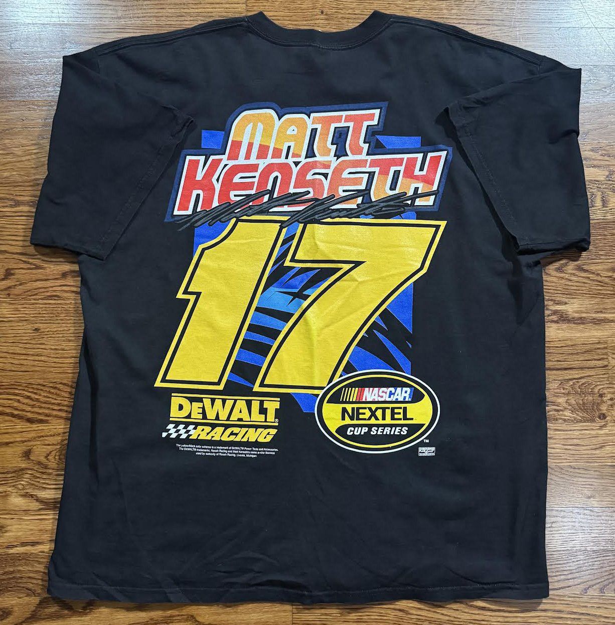 Vintage Vintage Matt Kenseth Design Of A Champion T Shirt (Size XXL) Size US XXL / EU 58 / 5 - 3 Thumbnail
