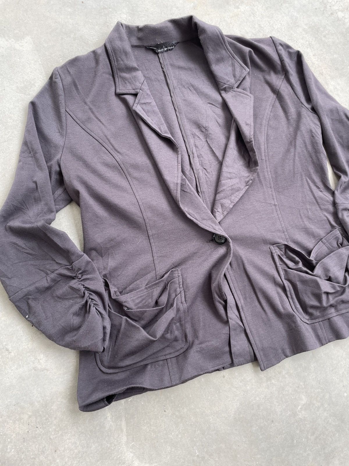 Japanese Brand × Masaki Matsushima VINTAGE MASAKI MATSUSHIMA BLAZER Size 46S - 2 Thumbnail