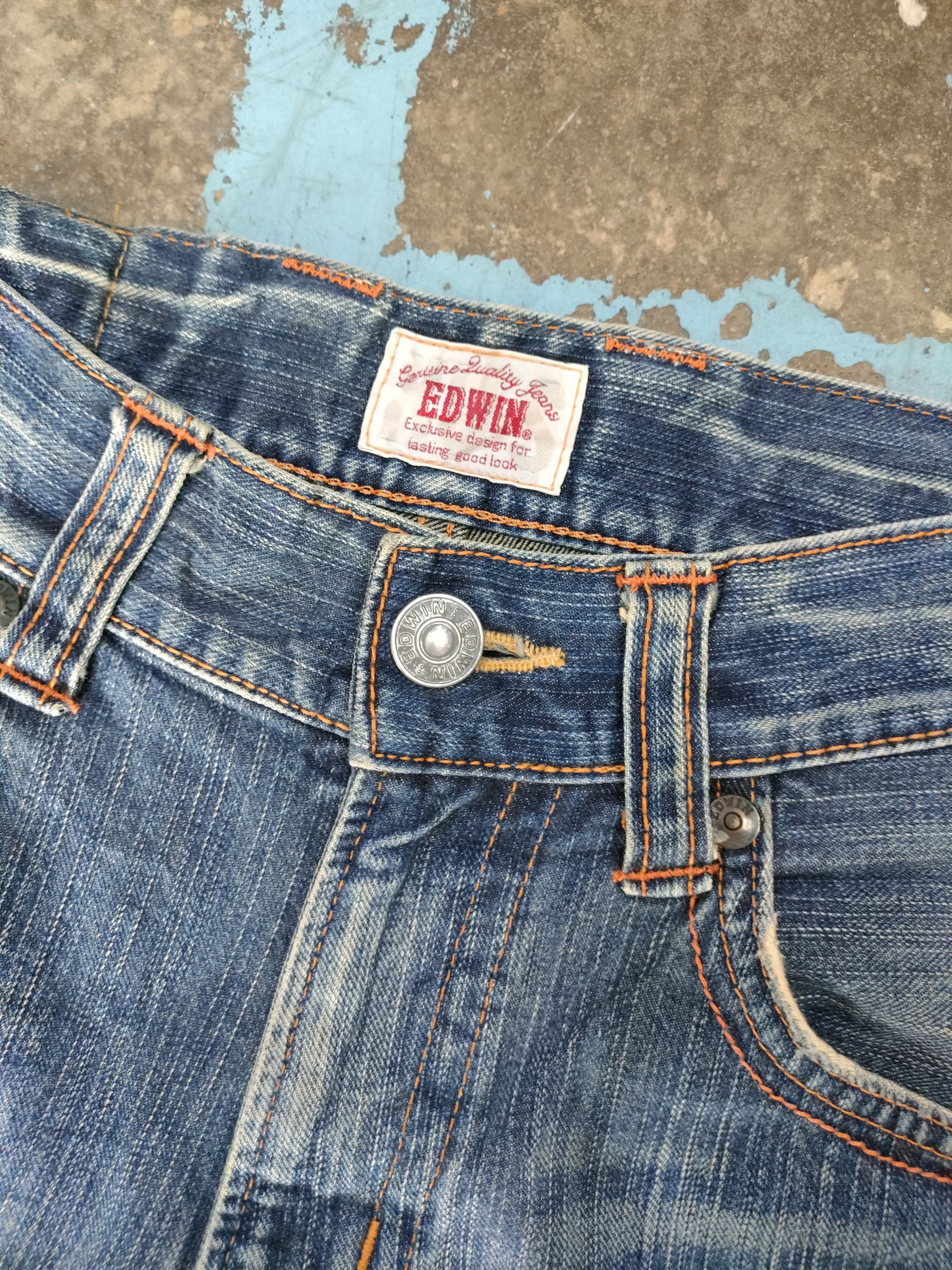Edwin × If Six Was Nine × Tornado Mart Edwin 424 XVS Flare jeans Size US 32 / EU 48 - 11 Thumbnail