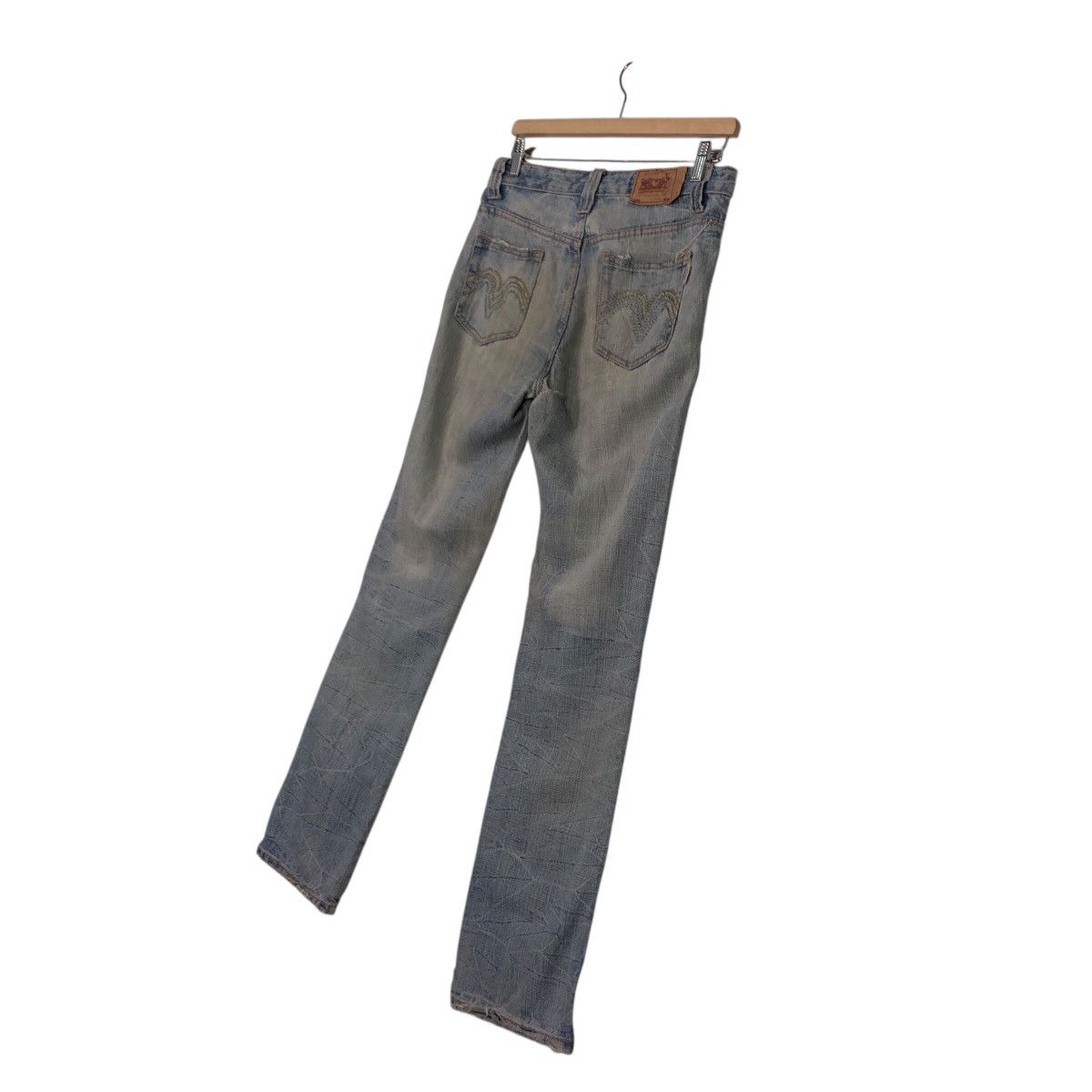 Japanese Brand Hysteric Glamour Vintage Distressed Straight Leg Denim Size 30" / US 8 / IT 44 - 13 Thumbnail