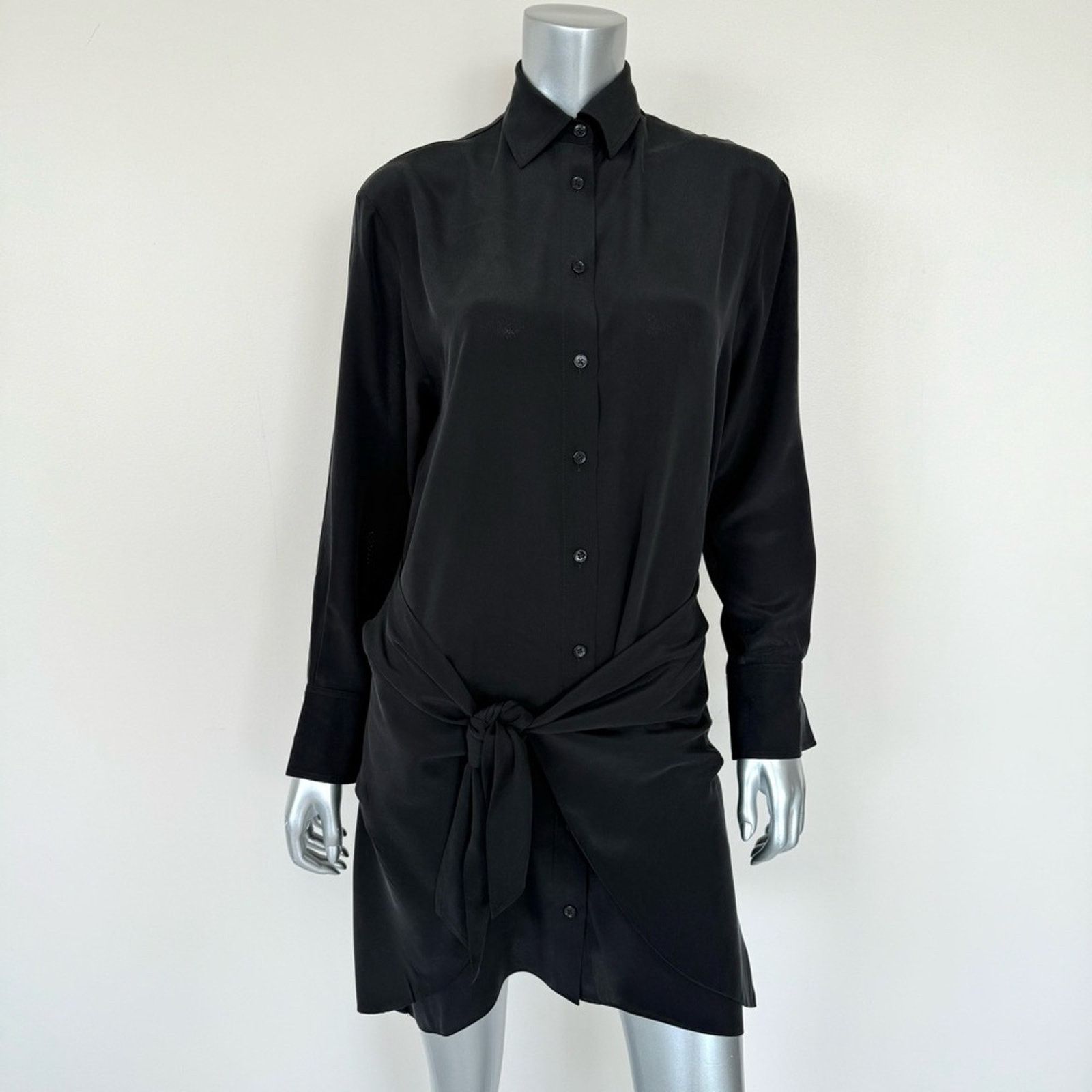 The Kooples NWT!!! The Kooples women silk dress size 1 or M Retail 500$ Size M / US 6-8 / IT 42-44 - 1 Thumbnail