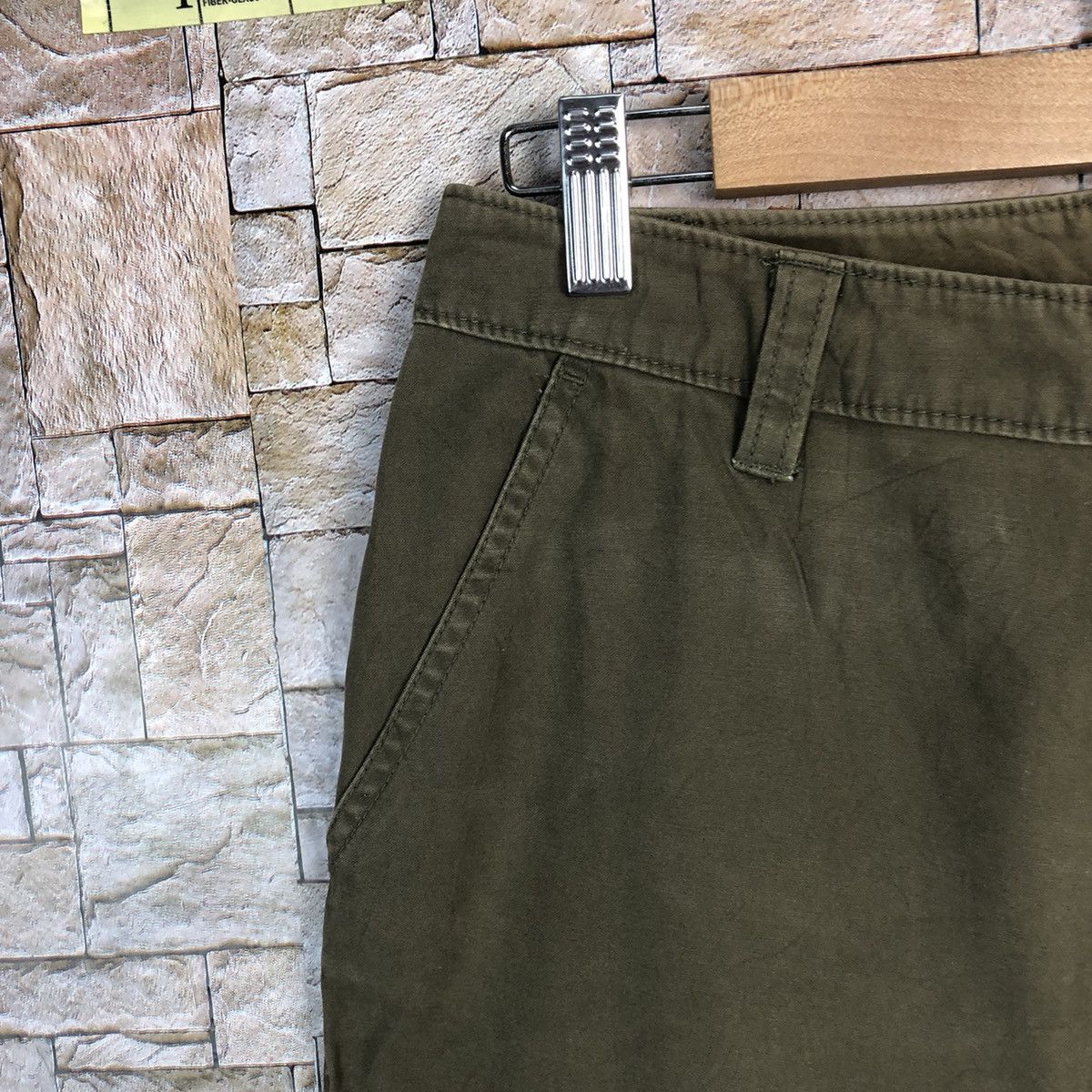 Japanese Brand Enracine Green Cargo Multipocket Pants #A318 Size US 28 / EU 44 - 8 Thumbnail