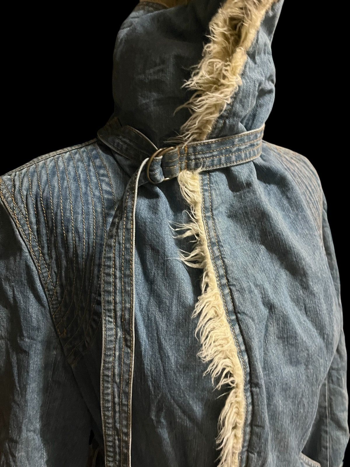 Tsumori Chisato Denim faux fur jacket Size M / US 6-8 / IT 42-44 - 5 Thumbnail