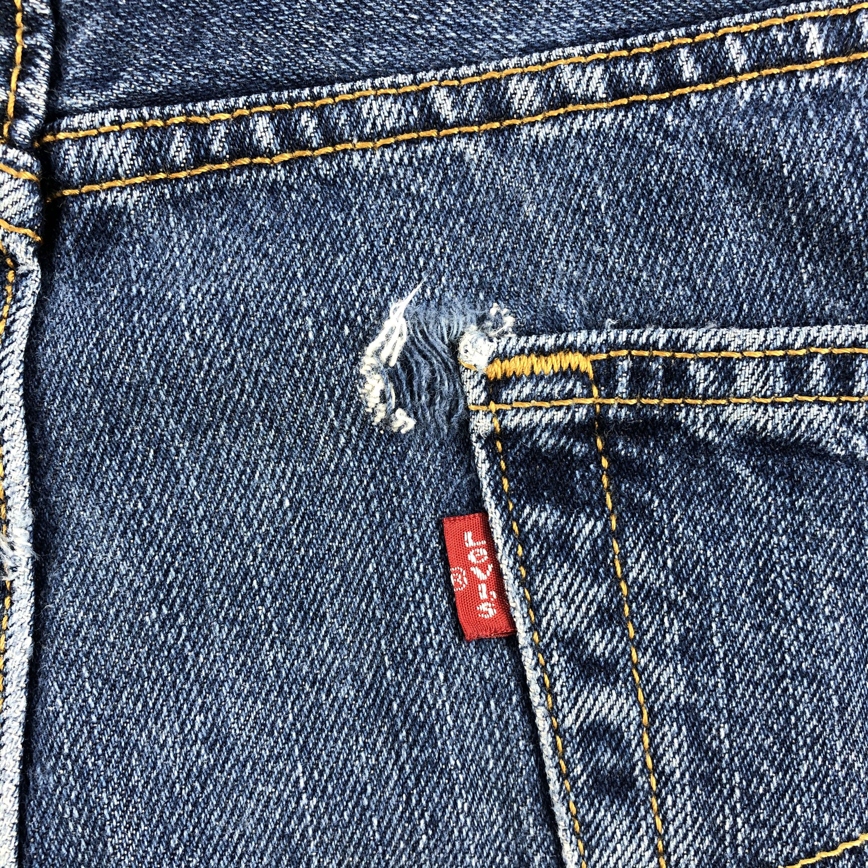 Levi's Vintage Blue Wash Levis 505 Jeans-J1660 Size US 40 / EU 56 - 8 Thumbnail