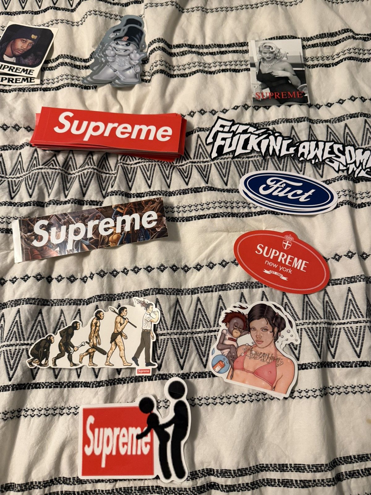 Supreme Sticker Collection Size ONE SIZE - 3 Thumbnail