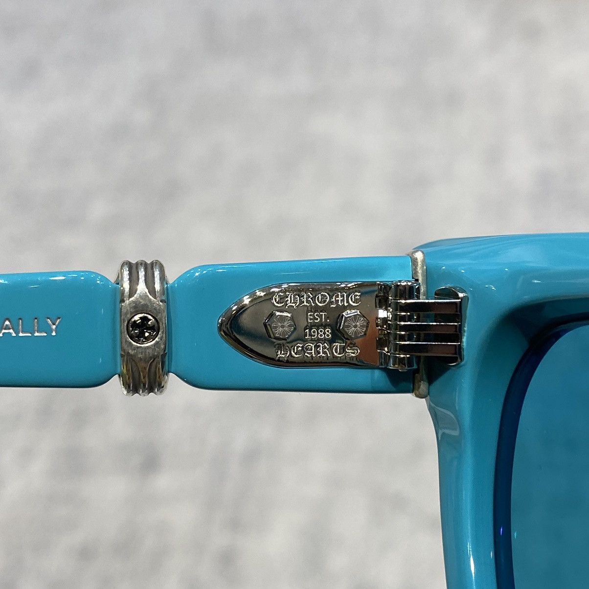 Chrome Hearts CHROME HEARTS CLITERALLY Teal Size ONE SIZE - 6 Thumbnail