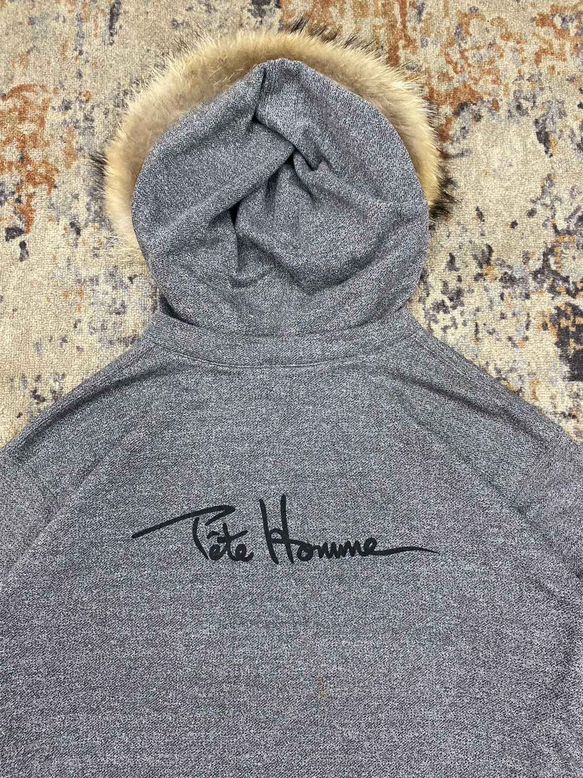 If Six Was Nine × Japanese Brand × Tete Homme Faux fur hoodie TETE homme japanese brand Size US L / EU 52-54 / 3 - 6 Thumbnail