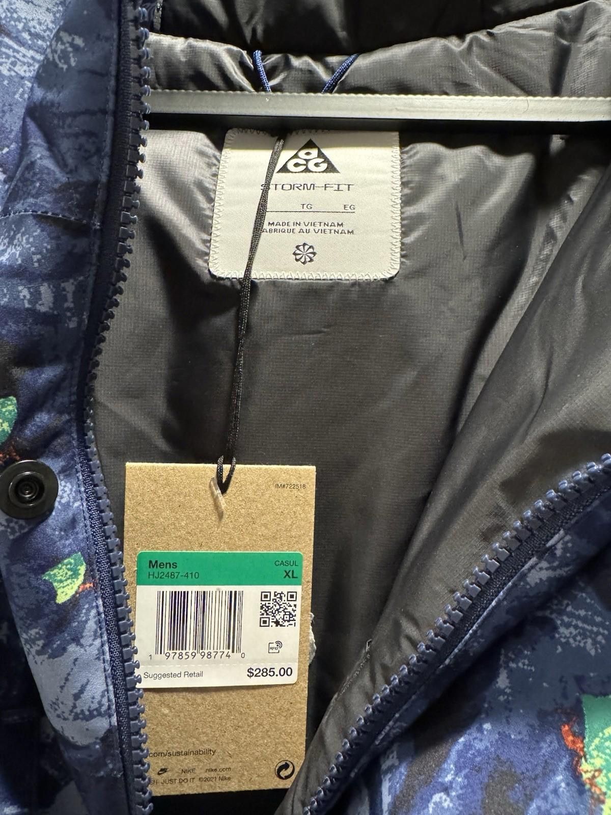 Nike NWT Nike ACG PrimaLoft Skull Peak Storm-FIT Blue Jacket Size US XL / EU 56 / 4 - 5 Thumbnail