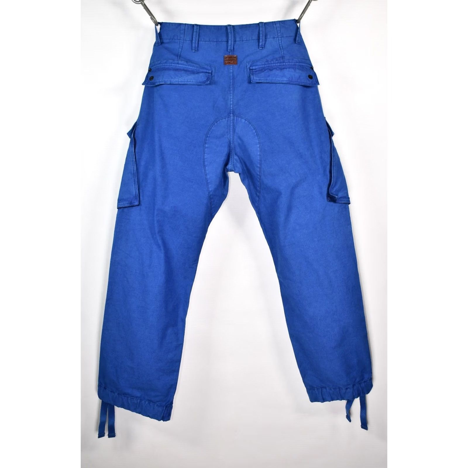 G-Star G-Star Cargo RCO Rovic Loose Deep Blue Men's W33 L32 Jeans Inseam 32 Cargo Style Pockets Regular Size 33 Blue Colored Size US 33 - 2 Thumbnail