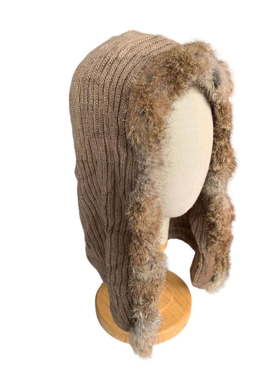 Japanese Brand × Kapital × Vintage Punk Bondage Style Fur Hoodie Hat Size ONE SIZE - 7 Thumbnail