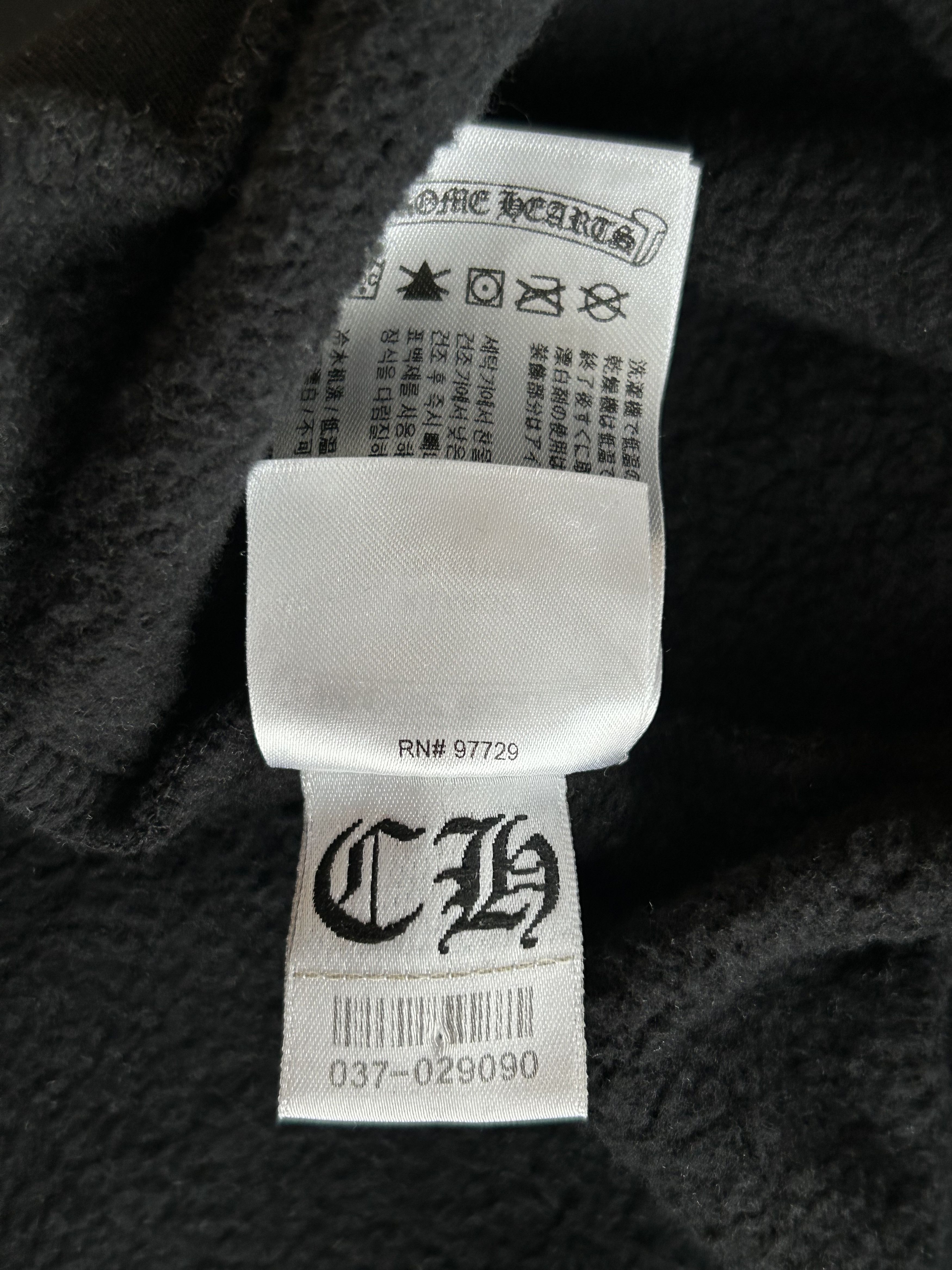 Chrome Hearts Chrome Hearts Black & White Las Vegas Horseshoe Logo Hoodie Size US XL / EU 56 / 4 - 7 Thumbnail